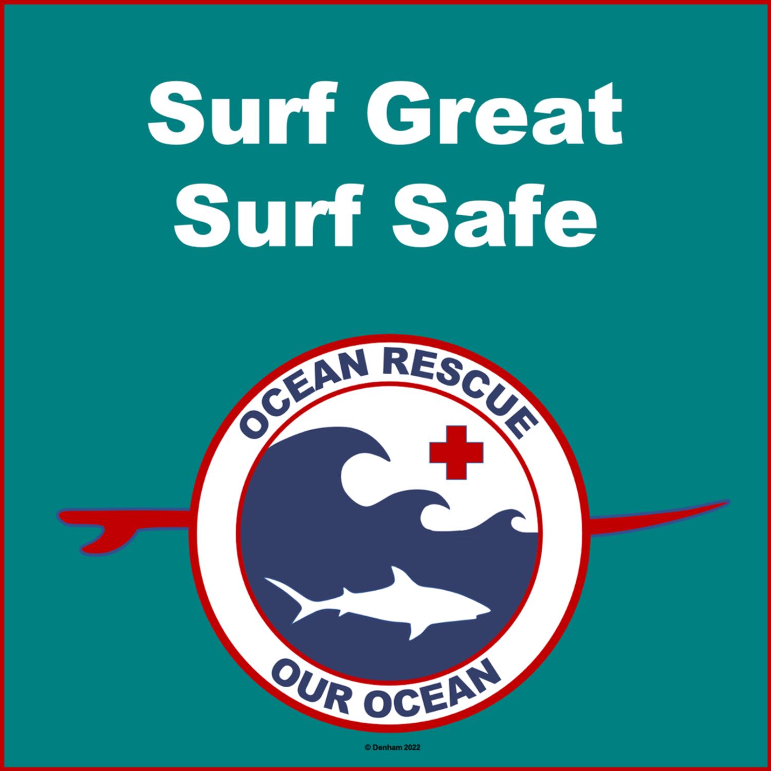 Surf Great Surf Safe with Charlie Denham podcast artwork