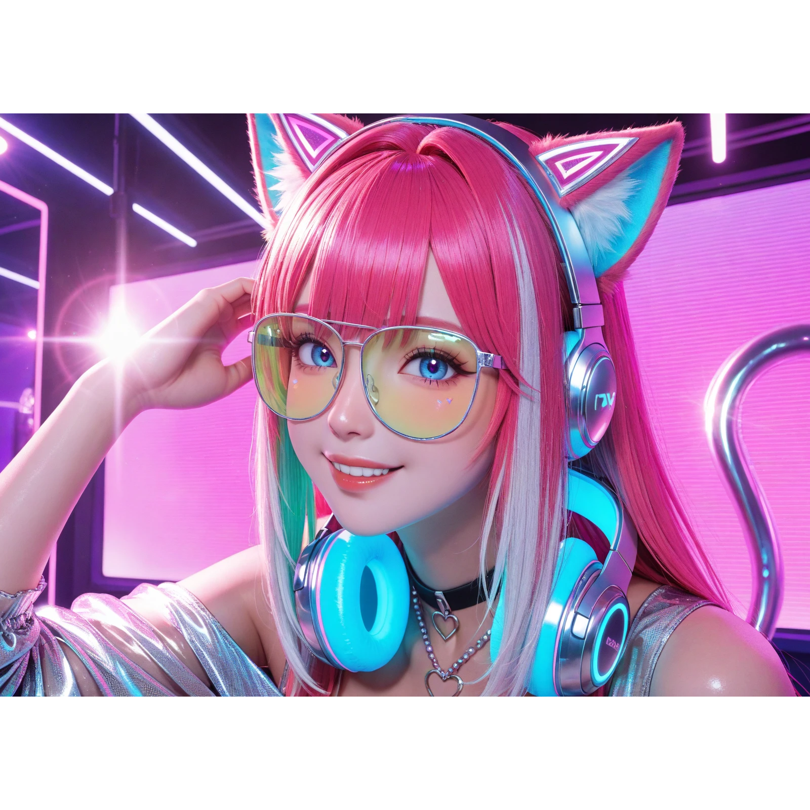 Surreal Furry Girl!! Music relax