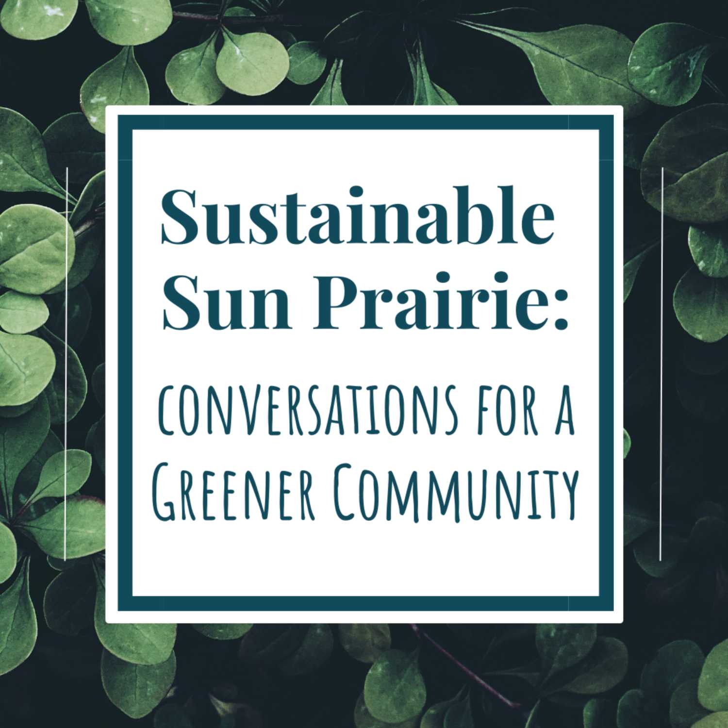 Sustainable Sun Prairie: Conversations for a Greener Community