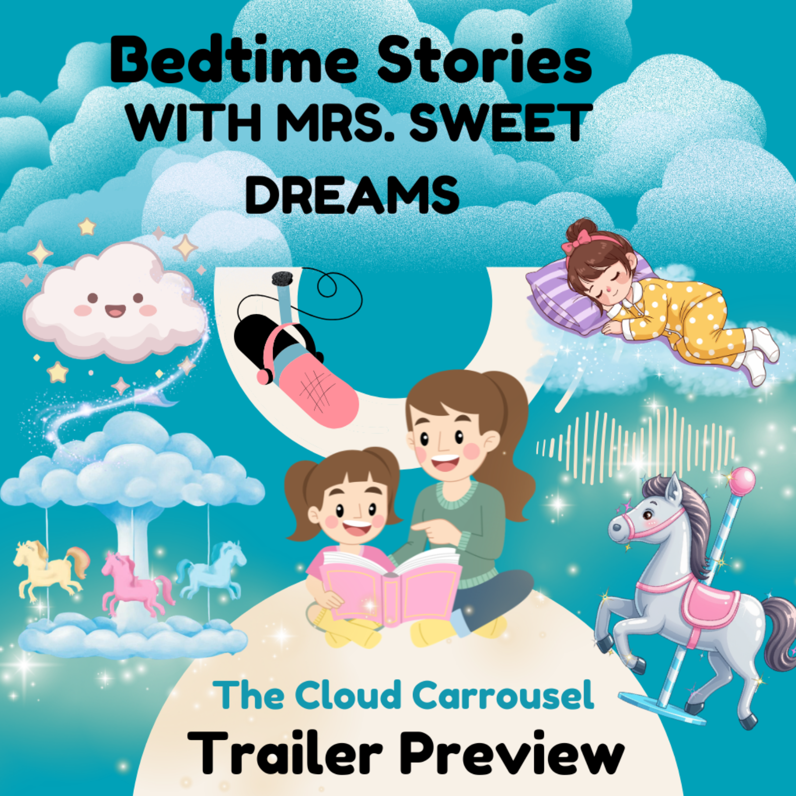 The Cloud Carousel  | FREE 2-Minute Preview | Bedtime Story & Sleep Meditation for Kids episode artwork