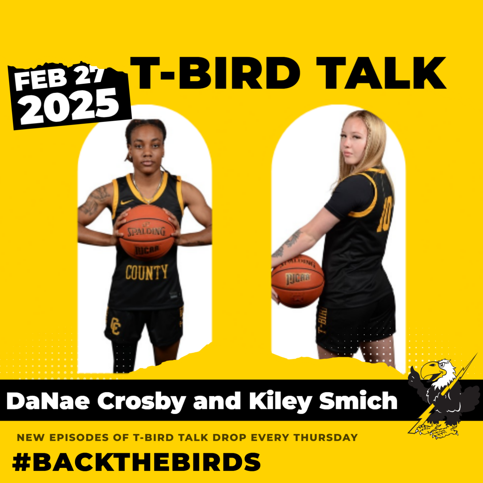 T-Bird Talk: Episode 23 - Cloud County Women's Basketball Players DaNae Crosby and Kiley Smich