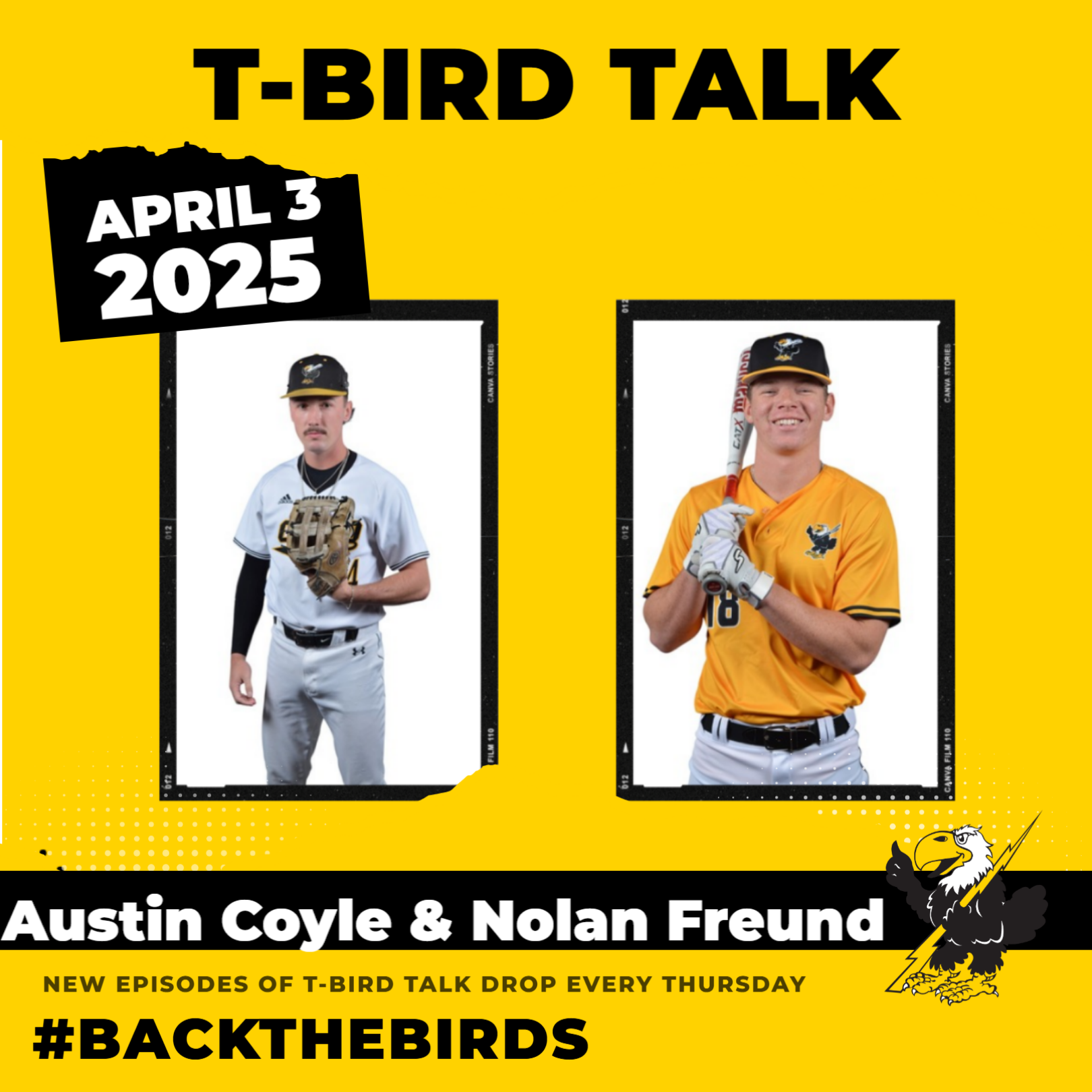 T-Bird Talk: Episode 28 - Cloud County Baseball Players Austin Coyle and Nolan Freund