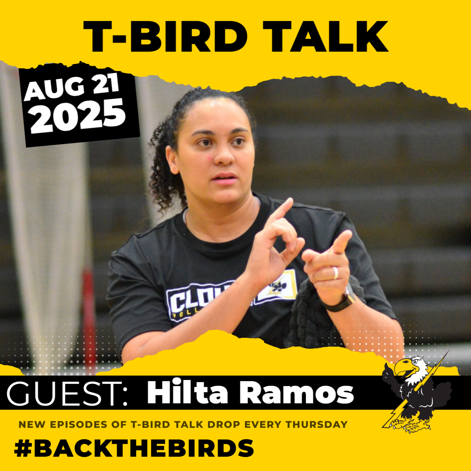 T-Bird Talk: Episode 34 - Cloud County Volleyball Coach Hilta Ramos