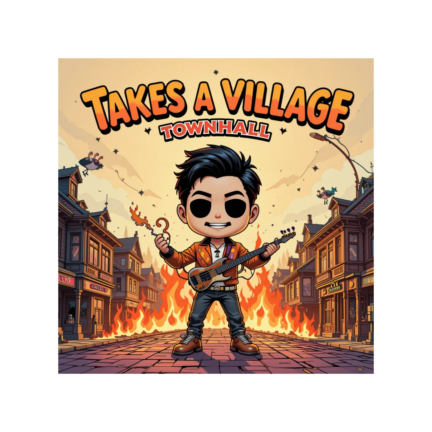 Takes a Village: Townhall podcast artwork