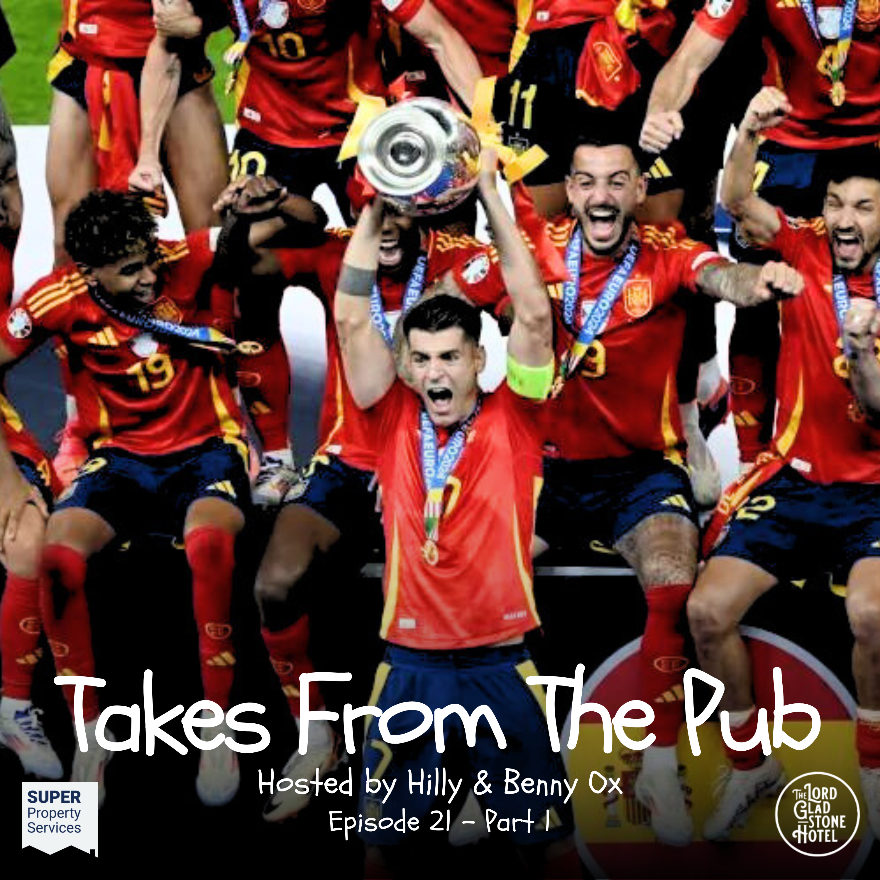 Takes from the Pub EP.21, Spain dominate Euro 2024, NRL Vegas 2025, Swans Watch episode artwork