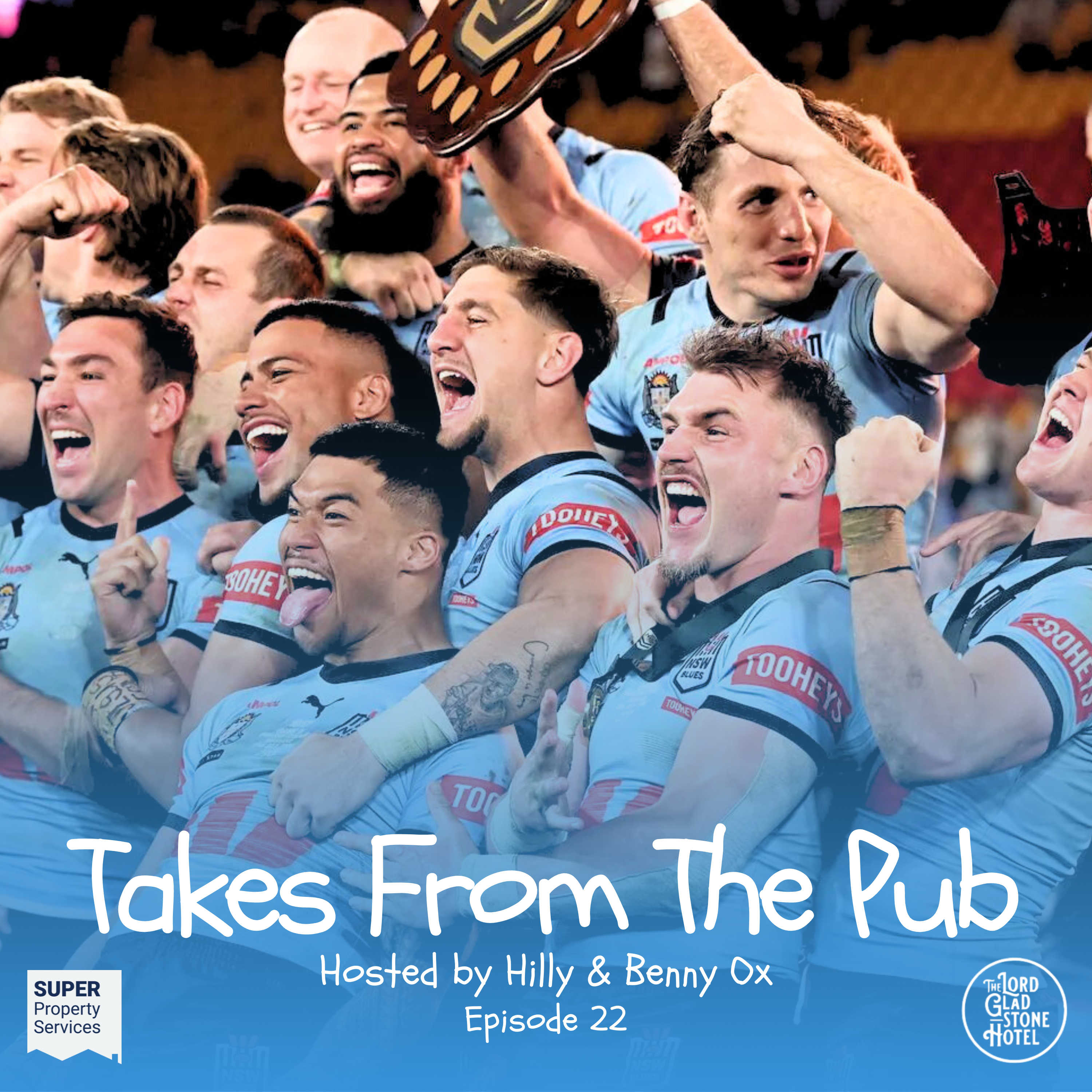 Takes from the Pub EP.22 State of Origin Decider Reactions episode artwork