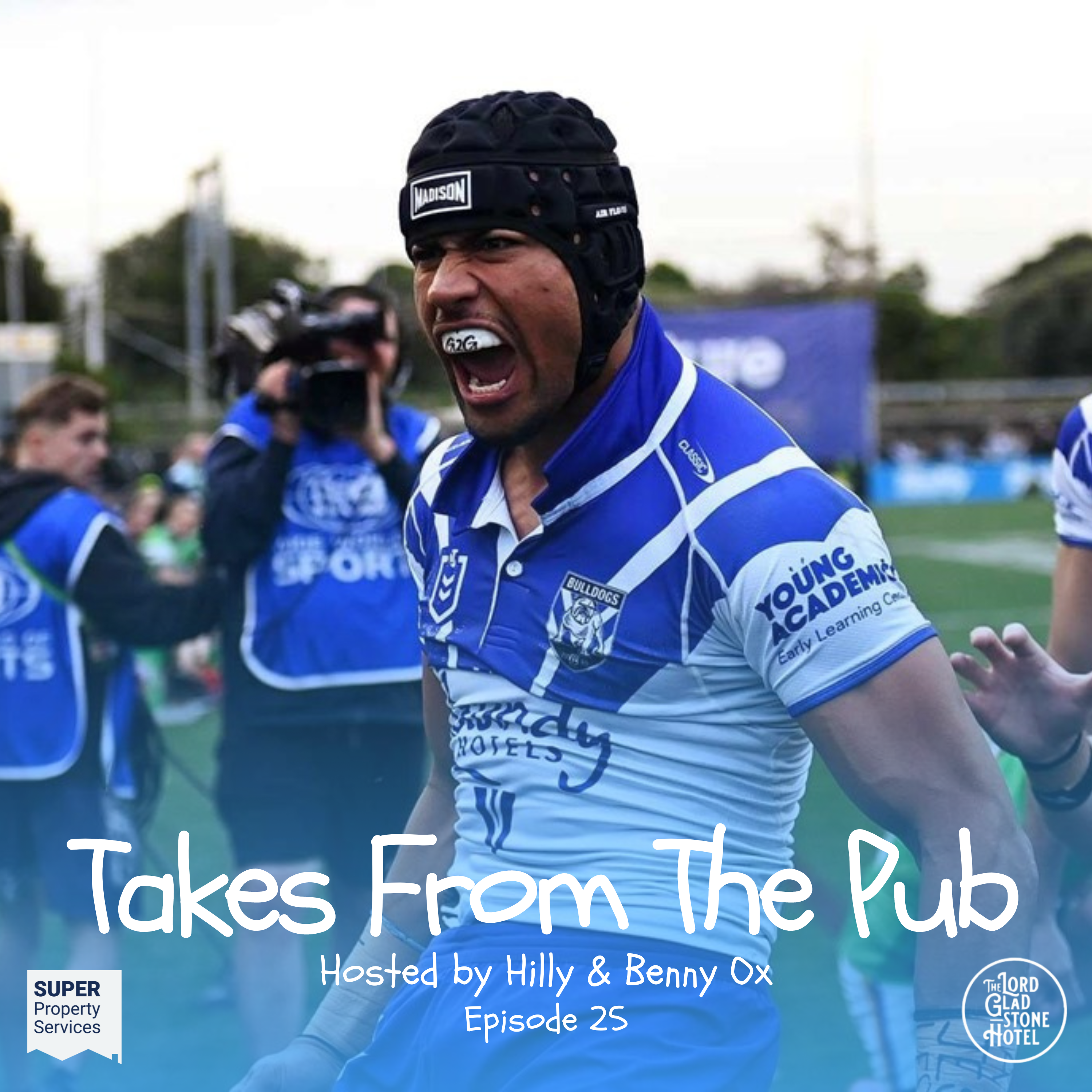 Takes from the Pub EP.25 Are Swans done? Bulldogs continue to surge & some Olympic hot takes episode artwork
