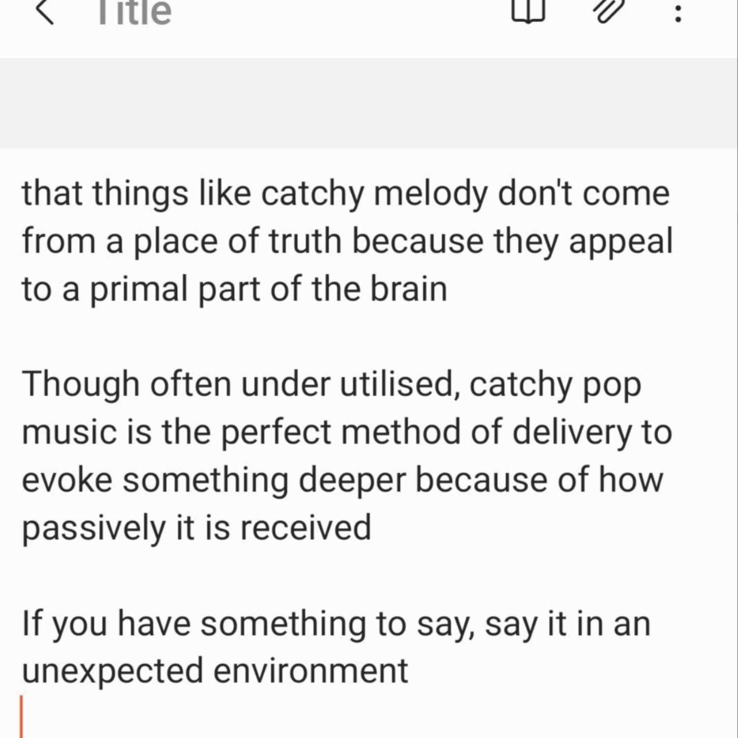 Undiluting Pop Music Undiluting Pop Music