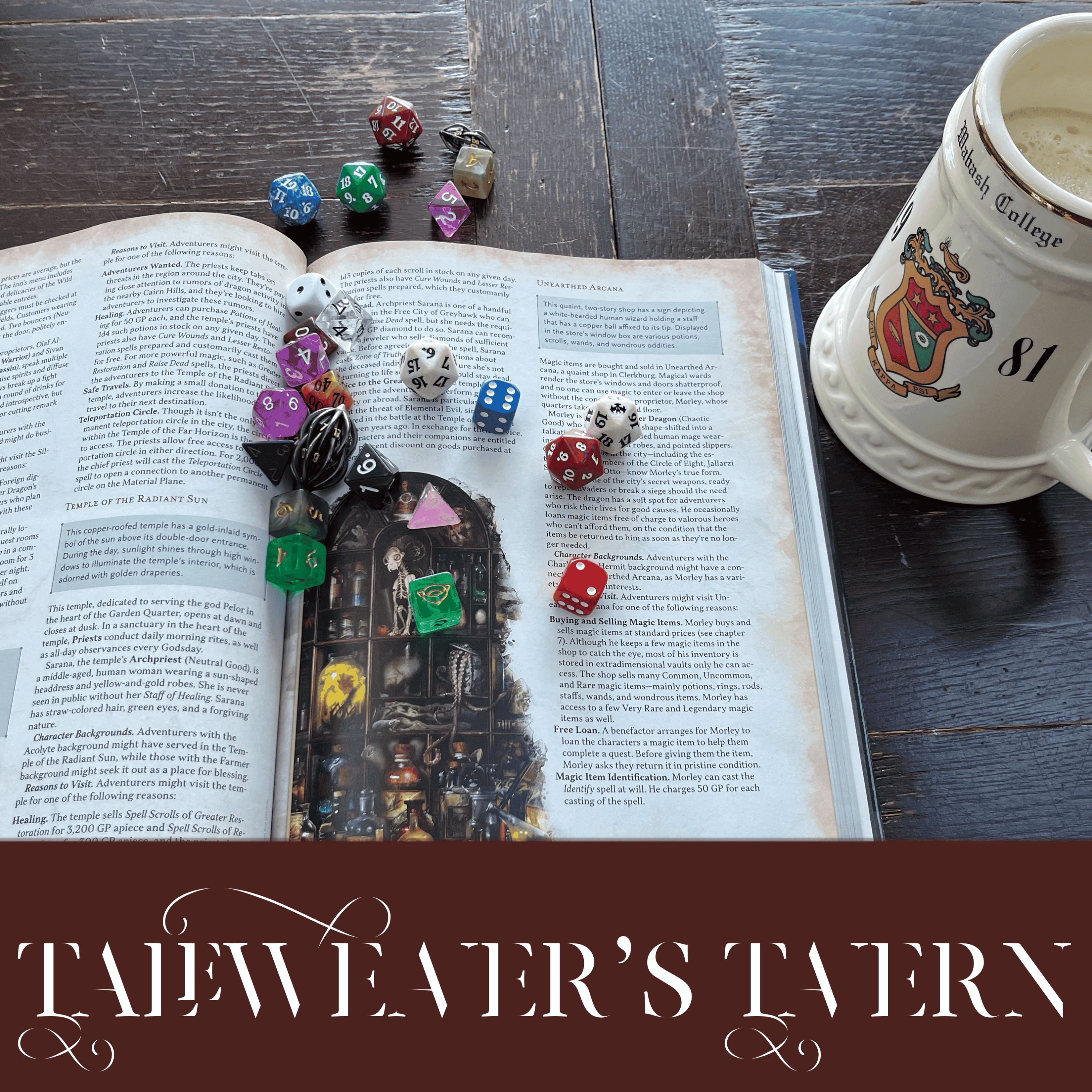 Taleweaver's Tavern podcast artwork