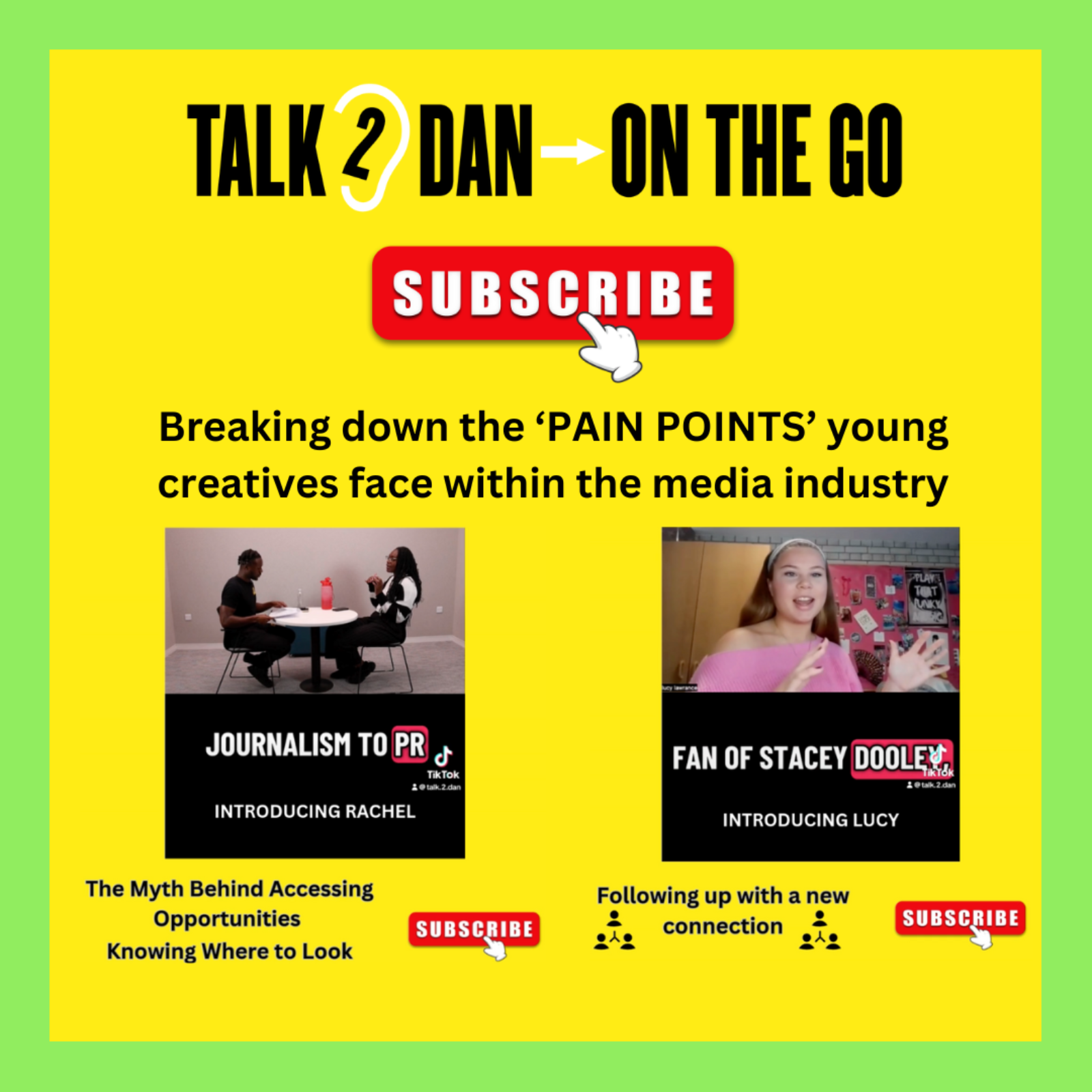 Talk 2 Dan On the Go podcast artwork