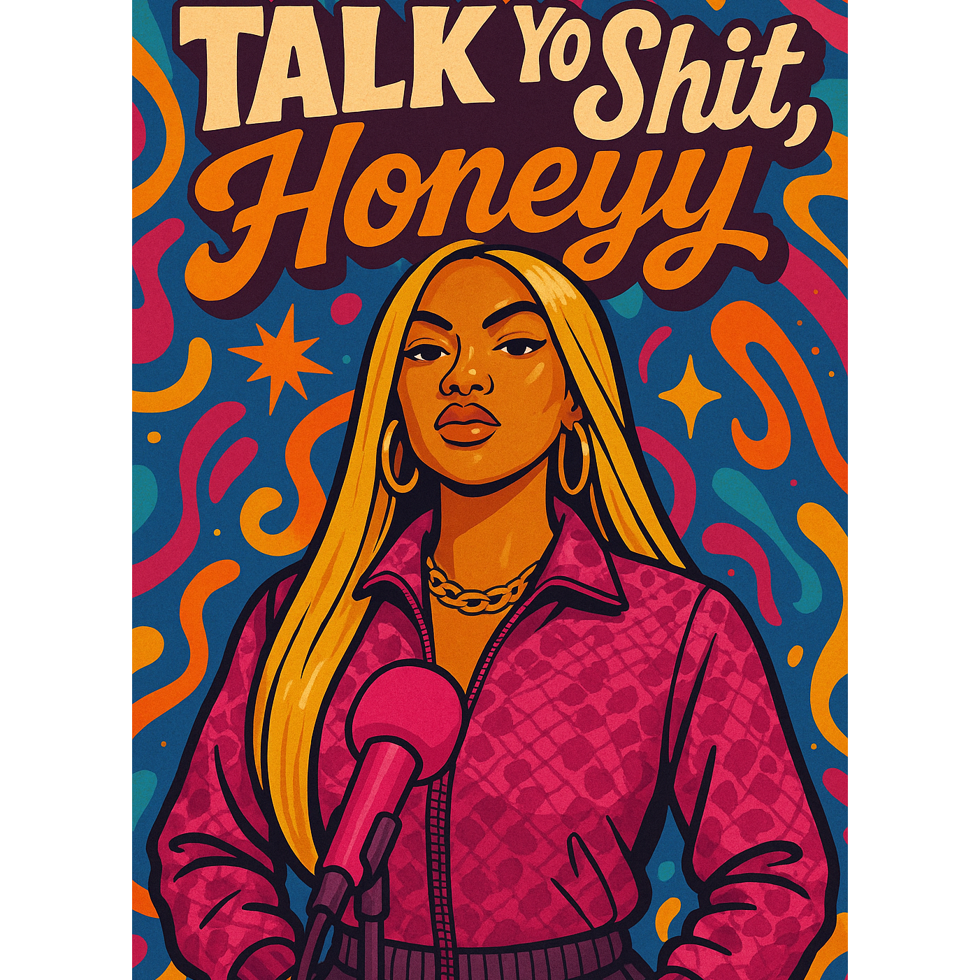 Talk Yo Shit, Honeyy podcast artwork