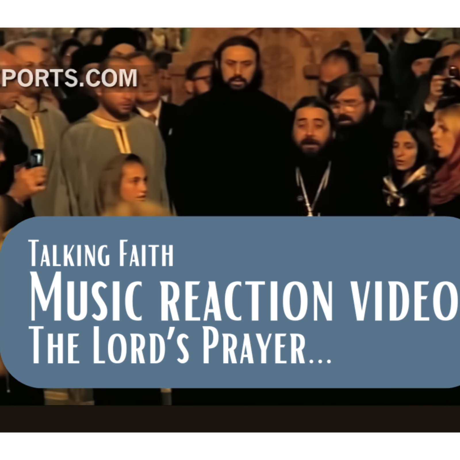 Reaction Pod - The Lord's Prayer in Aramaic.  episode artwork