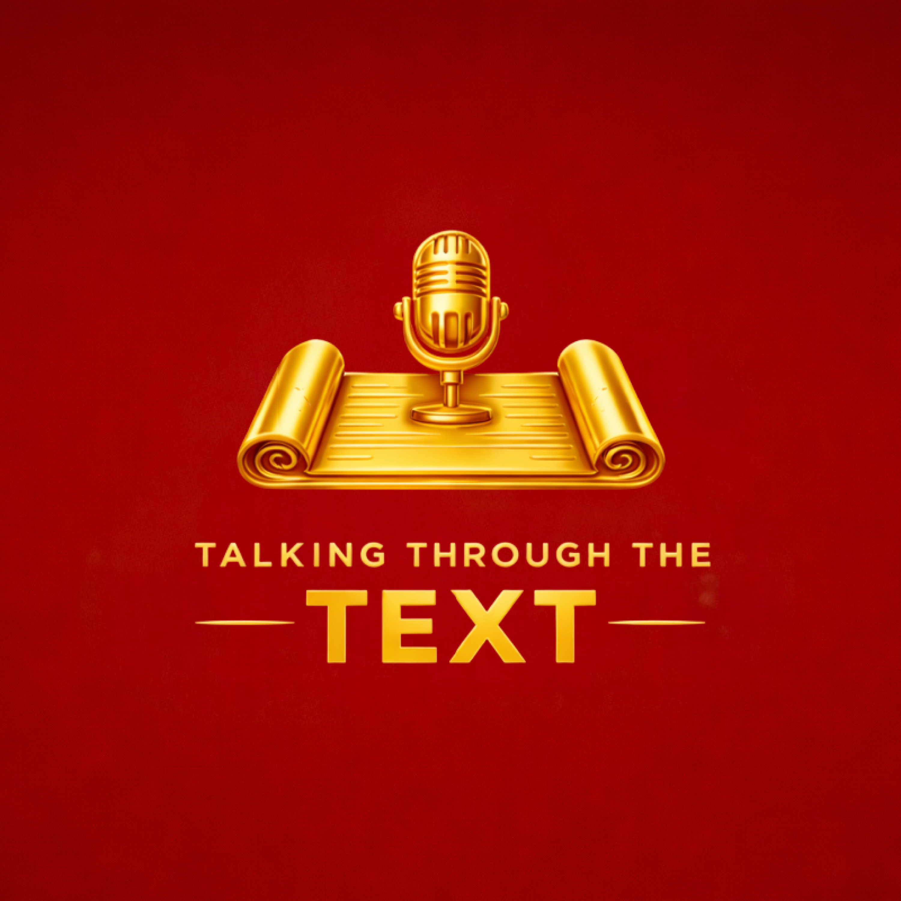 Talking Through the Text podcast artwork
