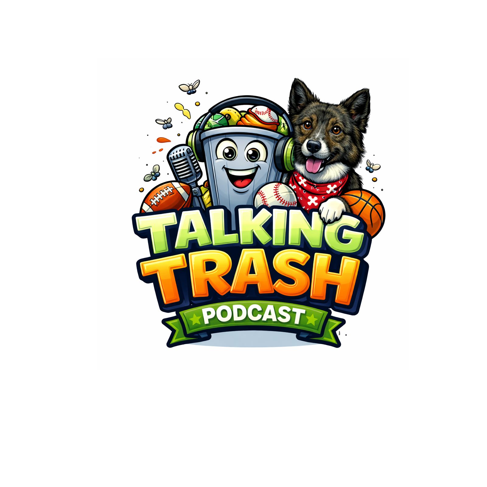 Talking Trash podcast podcast artwork