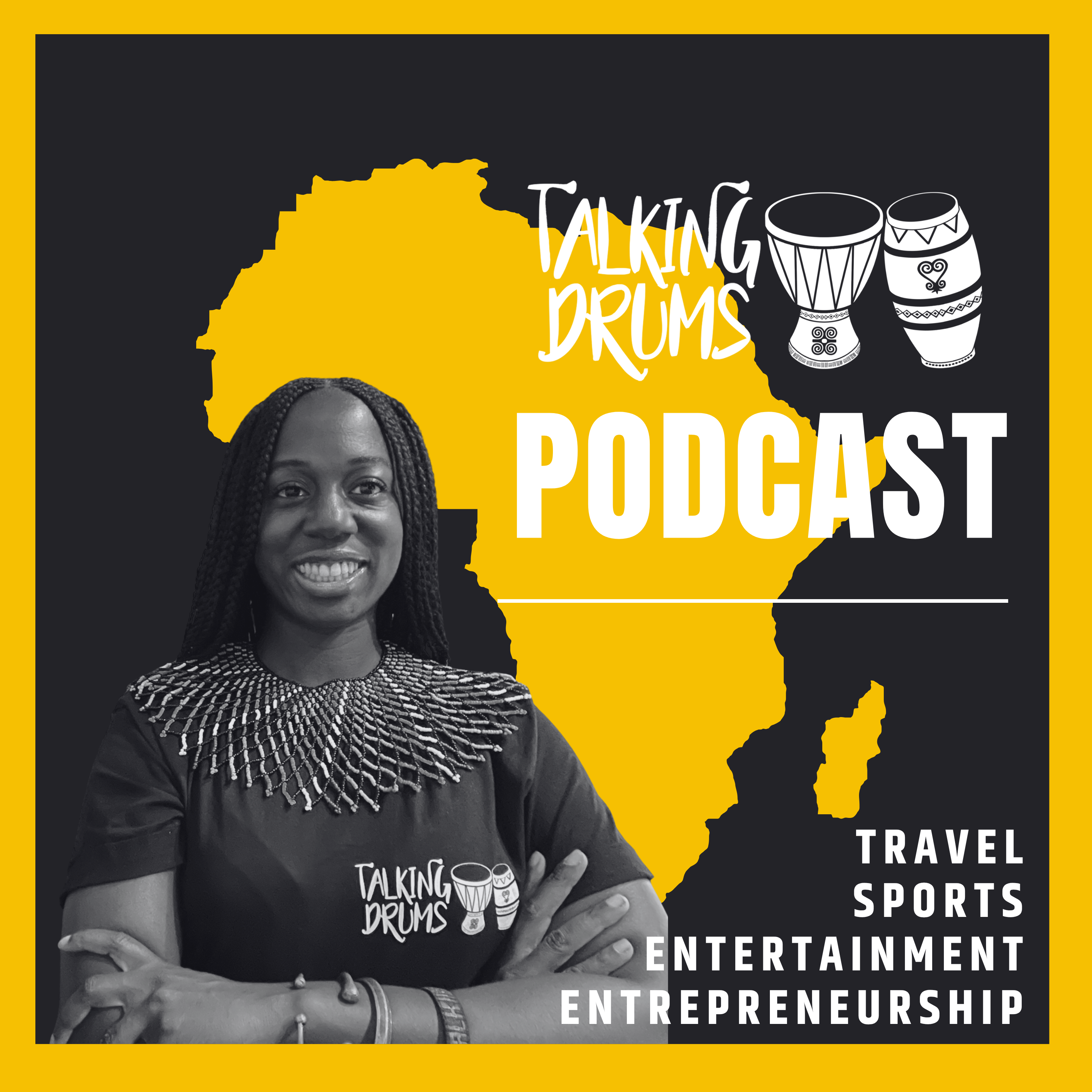 Talking Drums Podcast: Travel and Sports podcast artwork