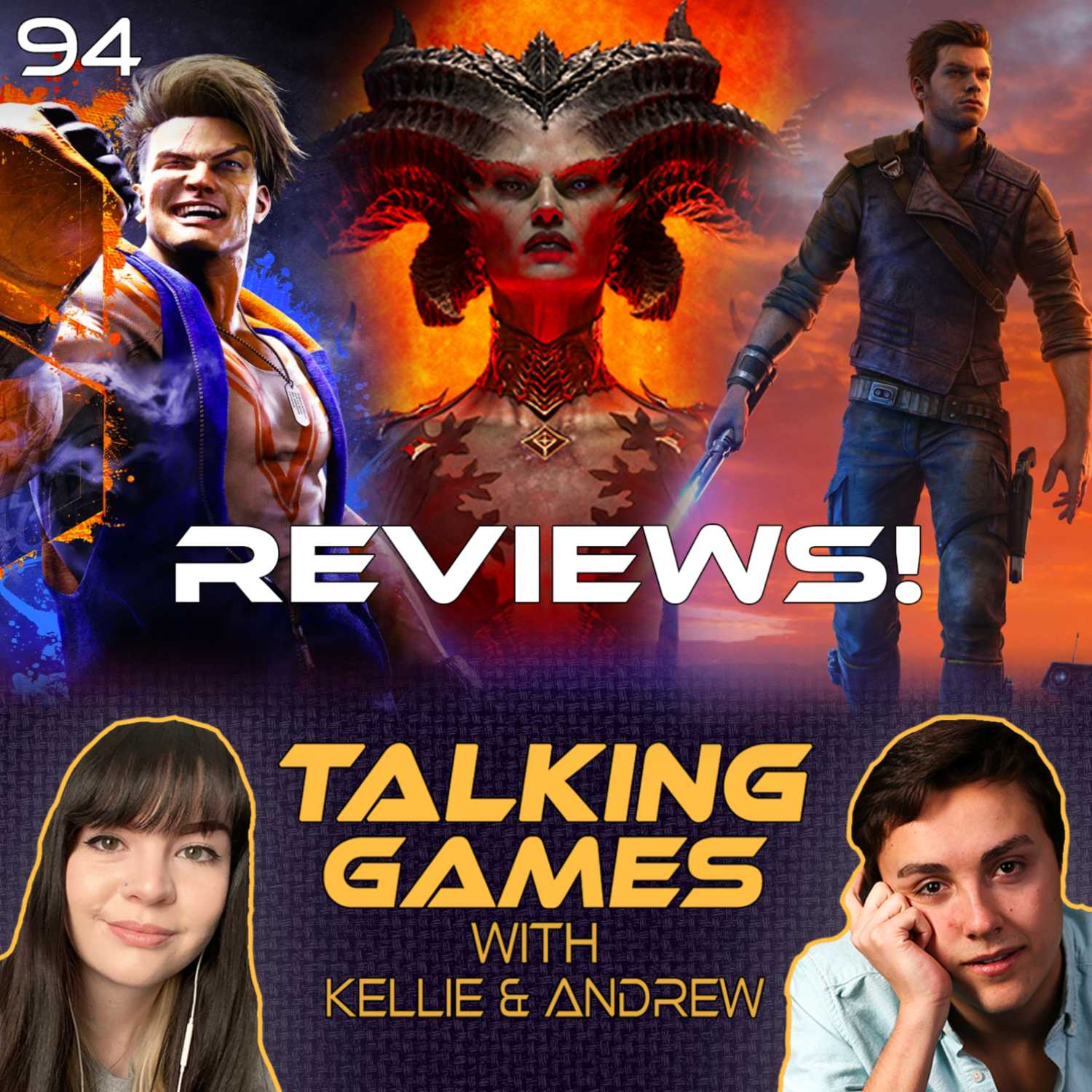 Episode 94: Street Fighter 6, Diablo IV, Jedi Survivor Reviews! episode artwork