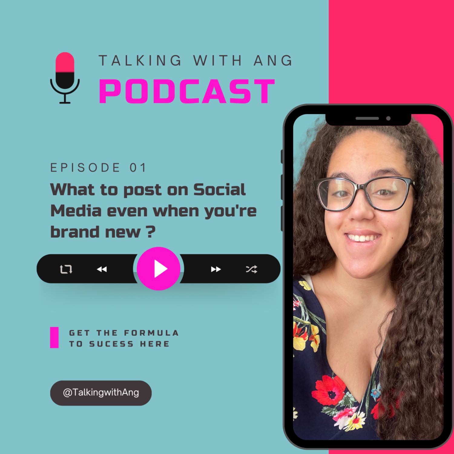 1 (EPISODE 1) What to post on Social Media even when you're brand new ?