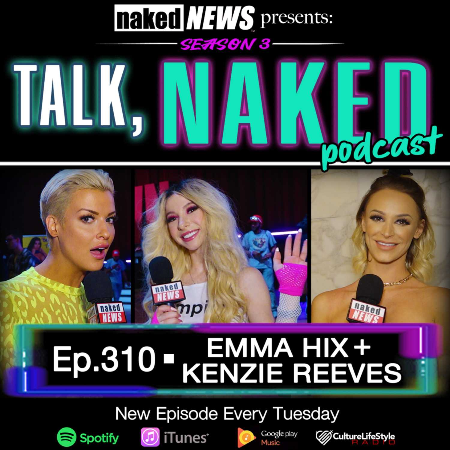S3 E10: Laura's at the AVN Awards & Trade Show, chatting with 2 of the adult industries hottest stars, Emma Hix & Kenzie Reeves.
