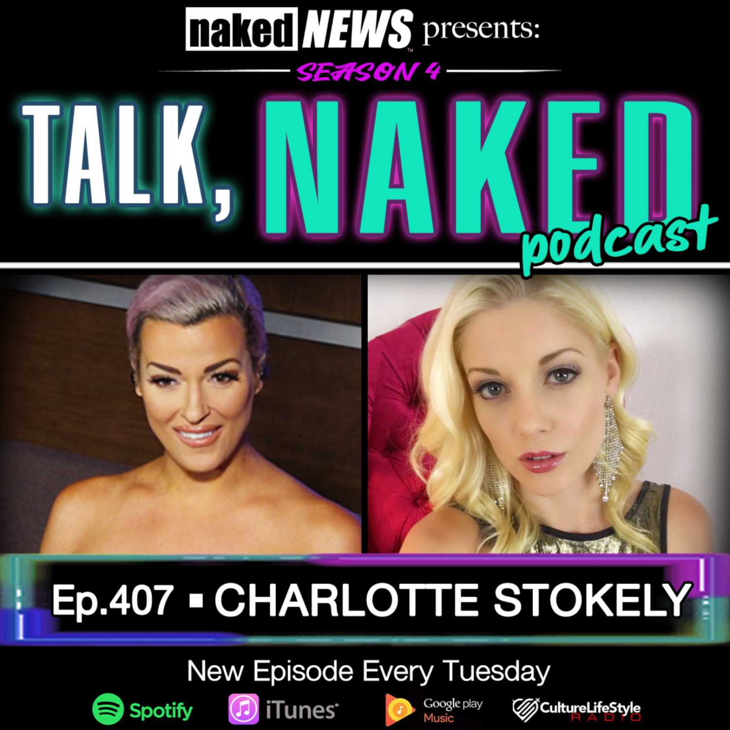 S4 E7: Laura gets up close and personal with Penthouse Pet and veteran all-girl performer, the one and only Charlotte Stokley.