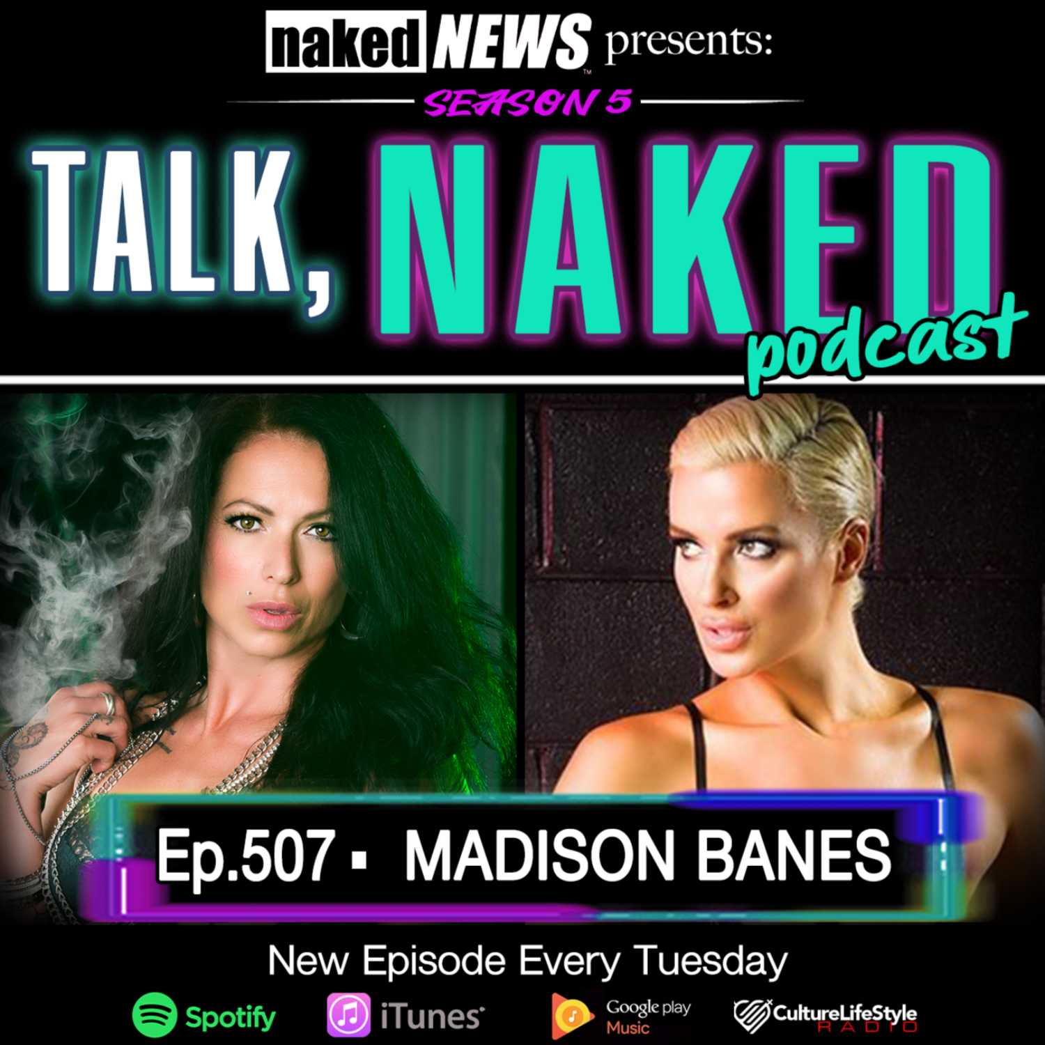 S5 E7: Laura puts the gorgeous Naked News anchor Madison Banes is in the spotlight today.