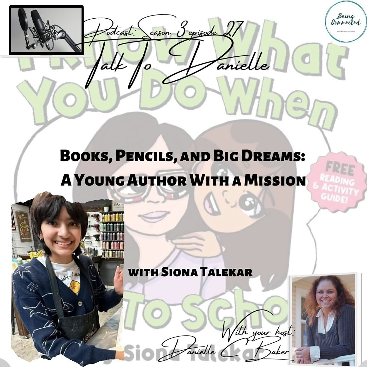 Books, Pencils, and Big Dreams: A Young Author With A Mission featuring Siona Talekar