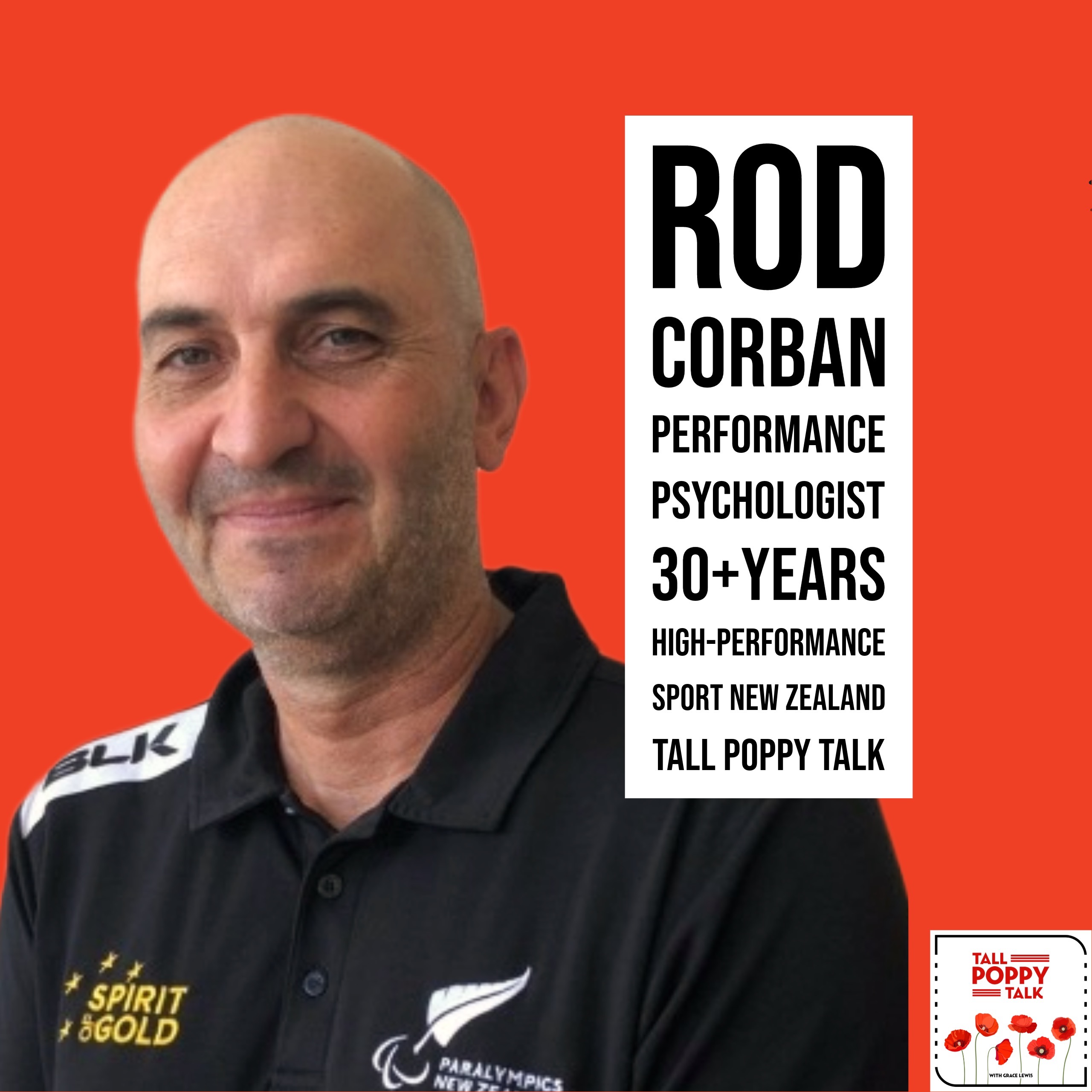 [68] Rod Corban | Performance Psychologist, Olympic & Paralympic High Performance, Sport New Zealand,  episode artwork