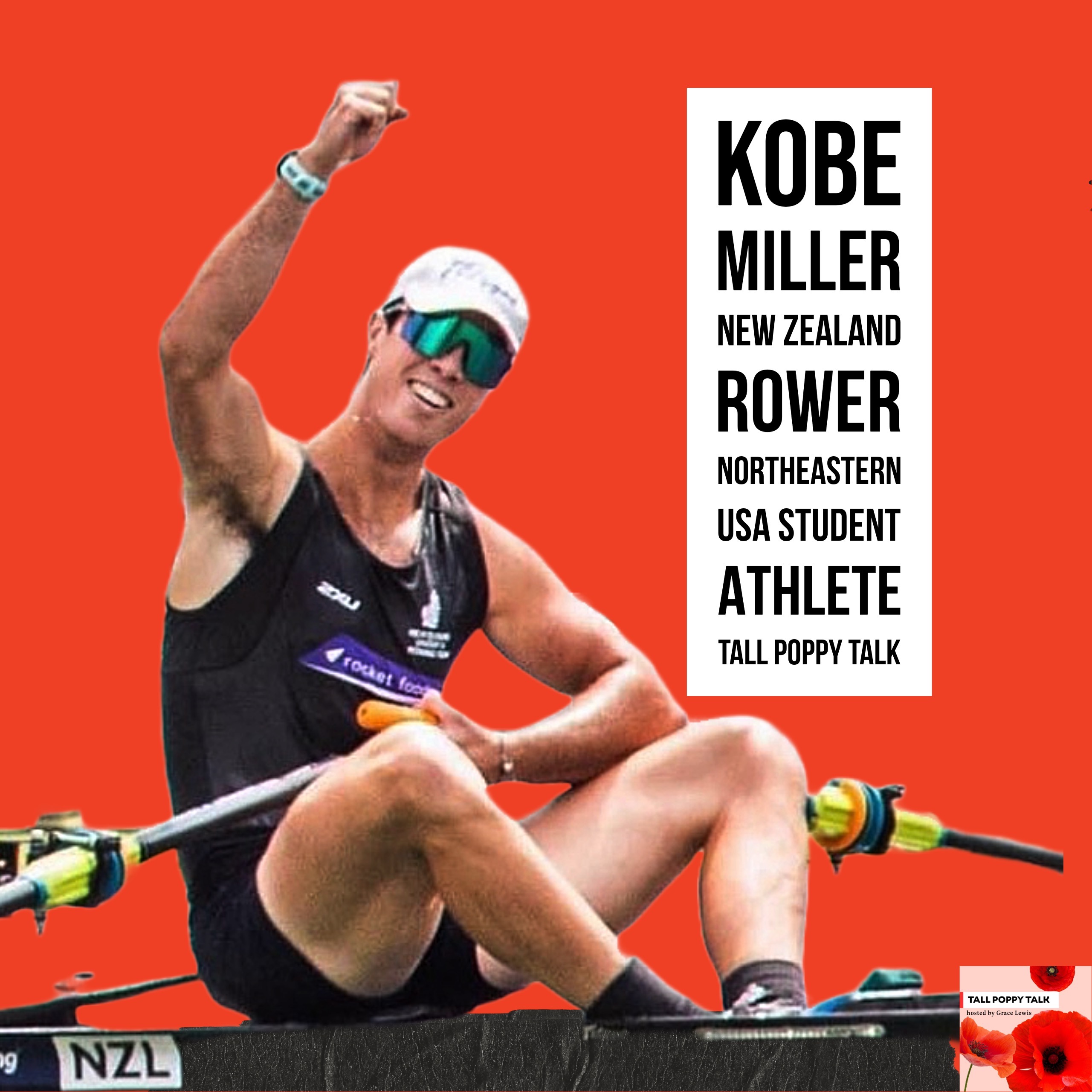 [82] Kobe Miller | NZ Rower, Northeastern University, Sport Leadership Student Athlete episode artwork