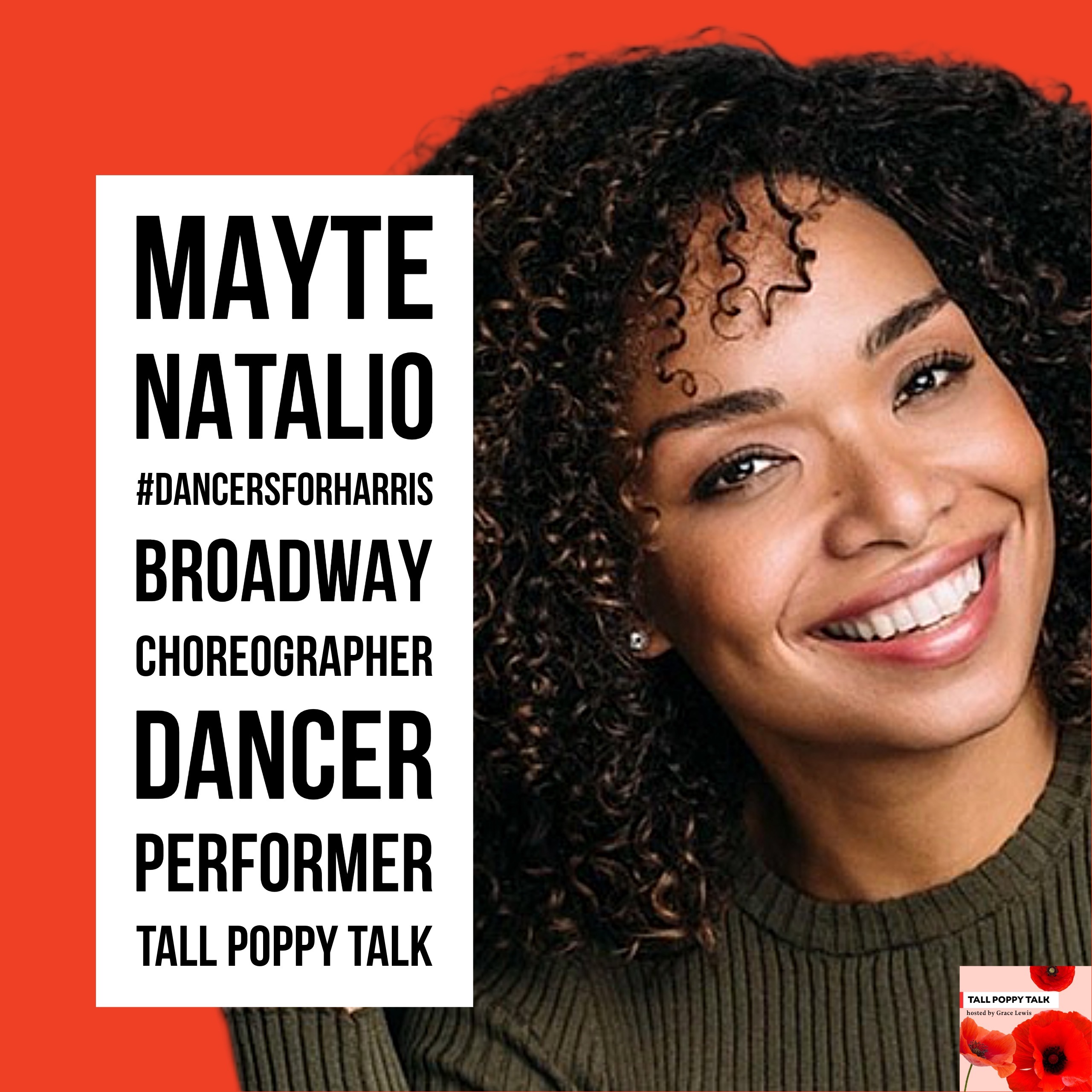 [100] Strive for Excellence not Perfection!! Broadway choreographer & world-class performer Mayte Natalio talks imposter syndrome, collaboration and cause #dancersforharris episode artwork