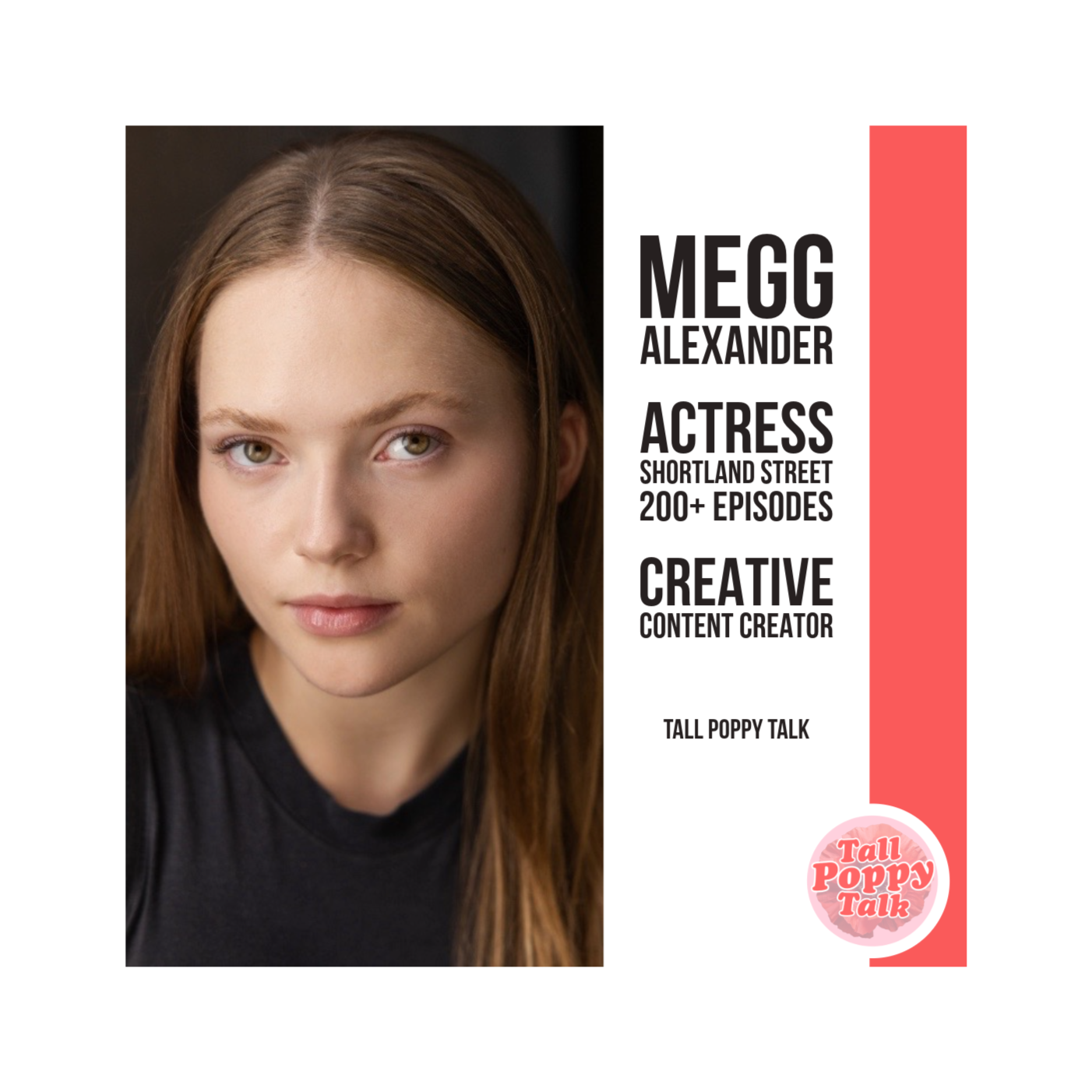 [121] The Importance of Preparation and Opportunity with Megg Alexander | Actress, Creative, Shortland Street Star episode artwork