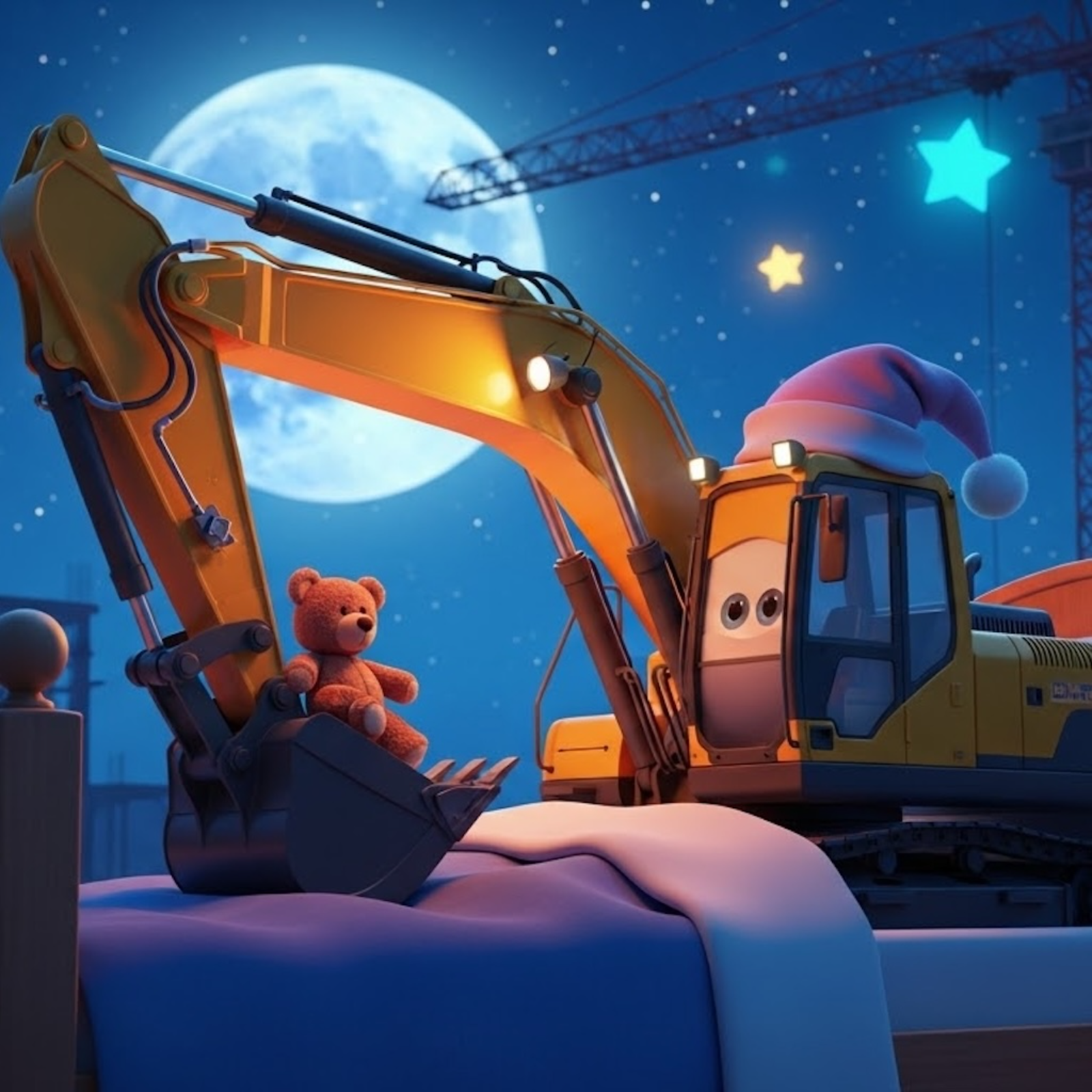 Where Do Diggers Sleep at Night? 🚜💤 | Bedtime Story Read Aloud! #readaloud #bedtime #stories episode artwork