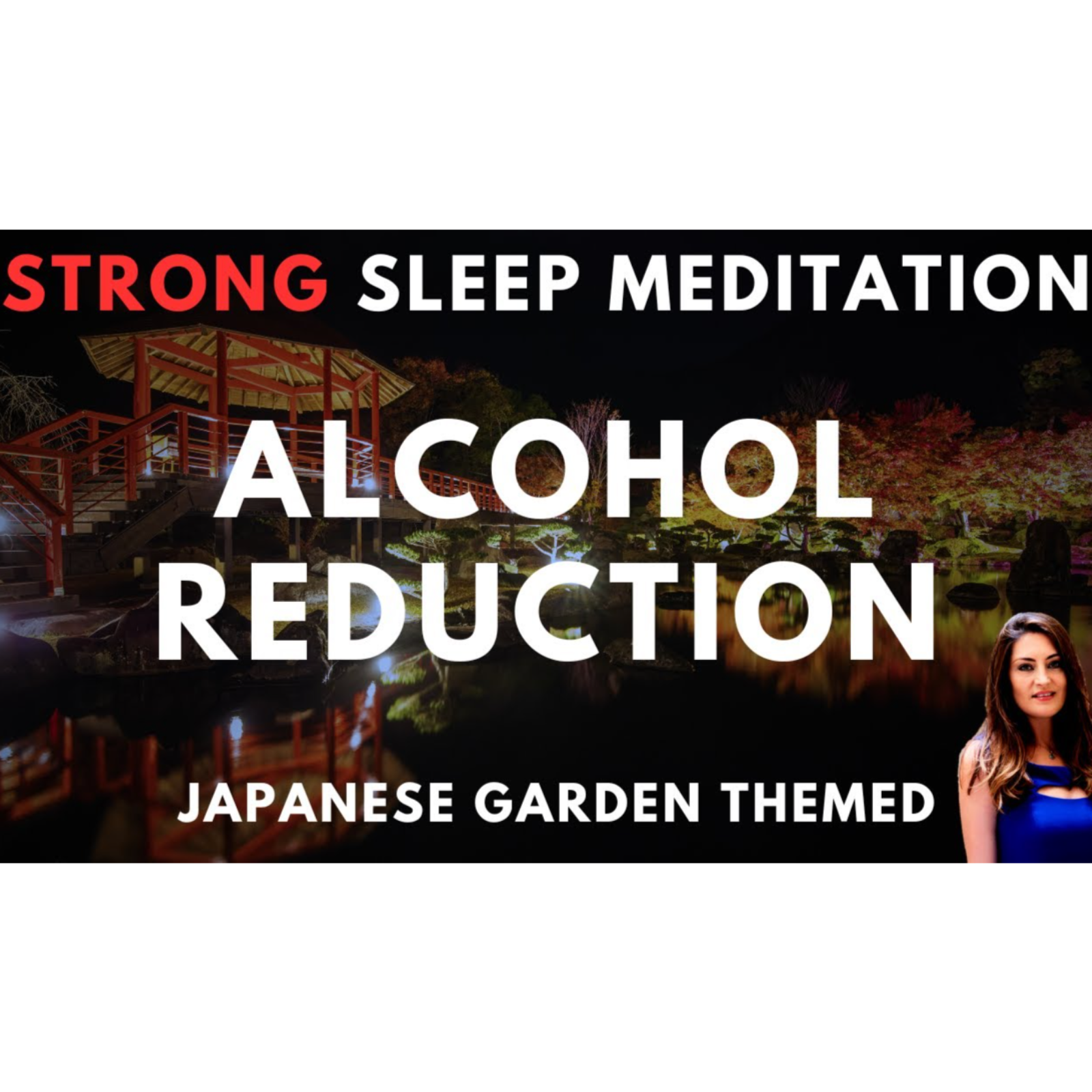 Sleep Meditation for Alcohol reduction  - Zen Garden at Night episode artwork