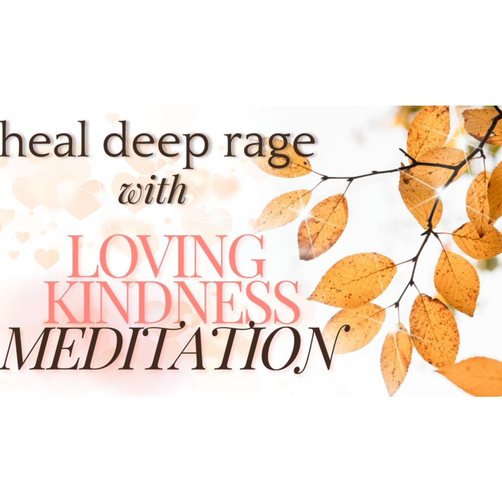 EMOTIONAL HEALING with LOVING KINDNESS MEDITATION ️☮️ (METTA) episode artwork
