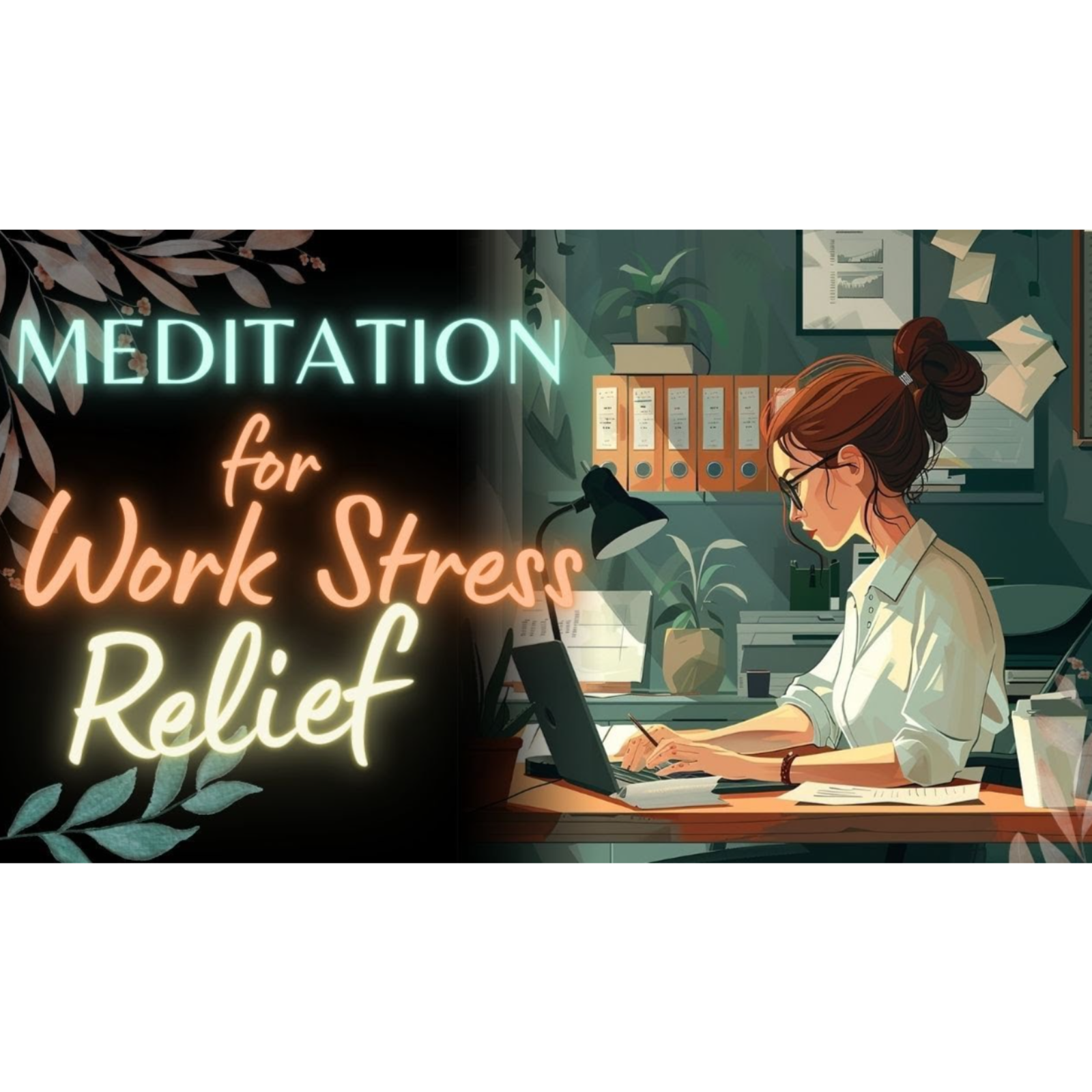 Guided Meditation for Work Stress Relief  Midday Reset episode artwork