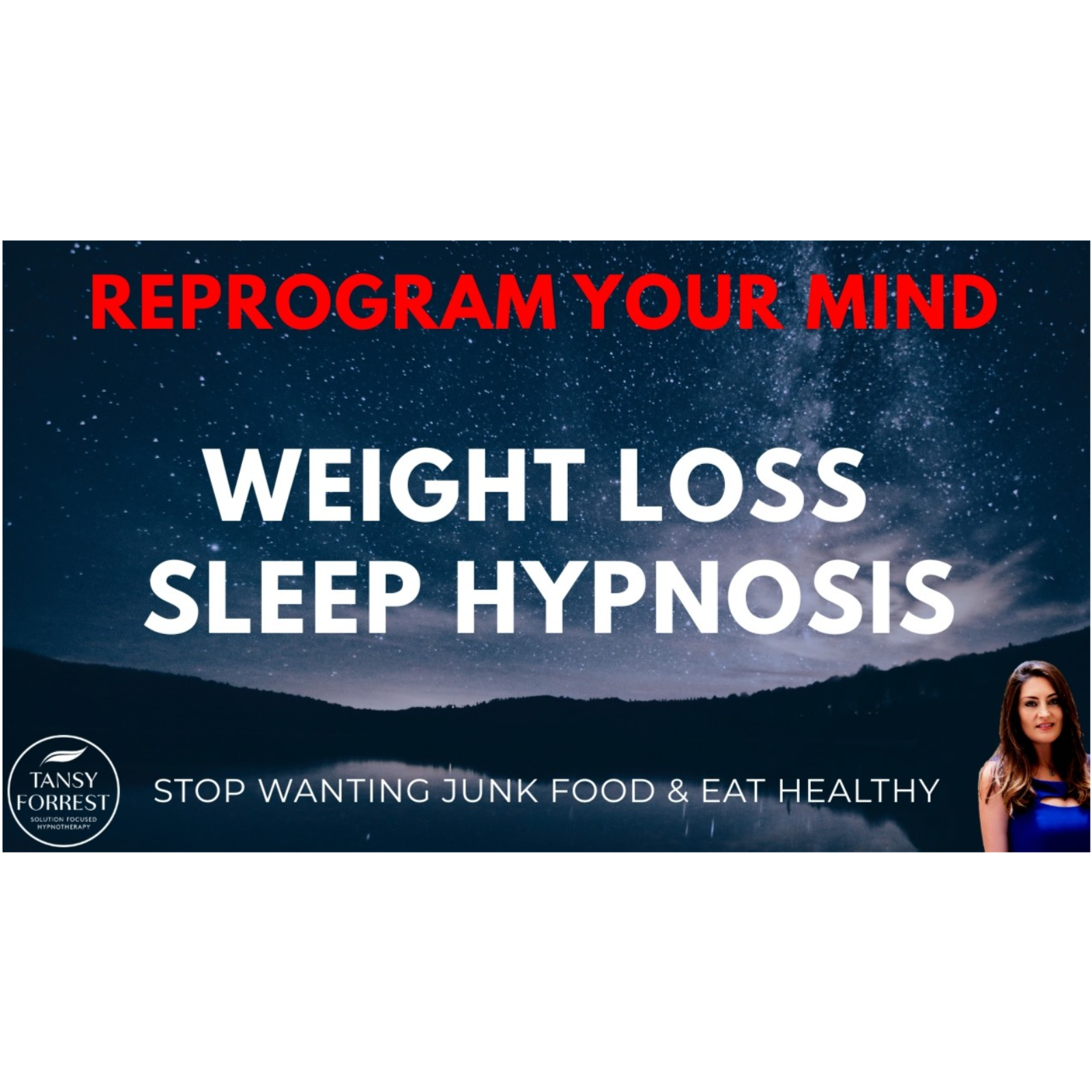 Weight Loss Sleep Hypnosis _ Reprogram Your Mind to Stop Overeating _ Cravings episode artwork