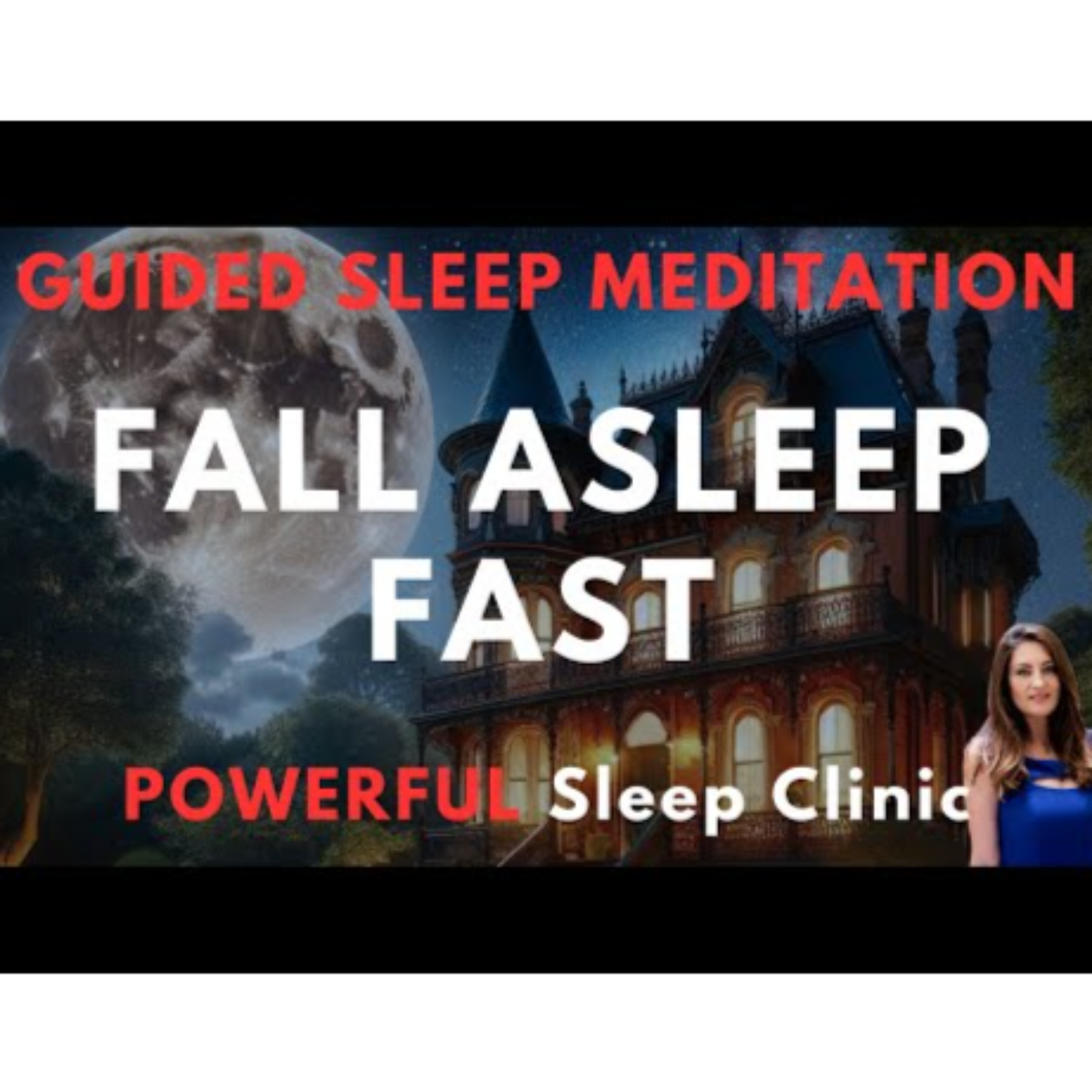 Fall Asleep Fast in my POWERFUL Sleep Clinic - Guided Sleep Meditation episode artwork