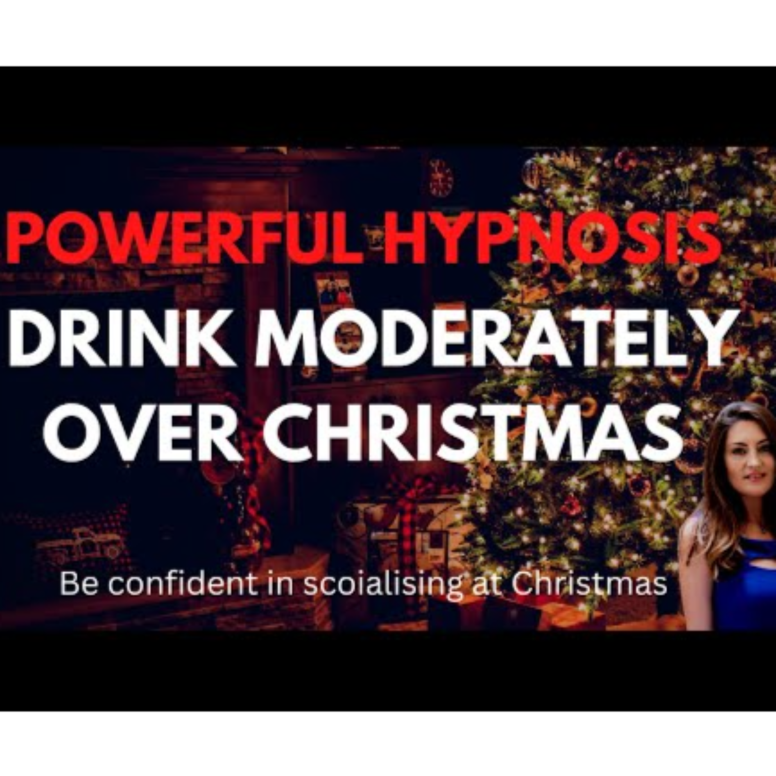 POWERFUL HYPNOSIS to help you DRINK moderately over Christmas - Be Confident Socialising episode artwork