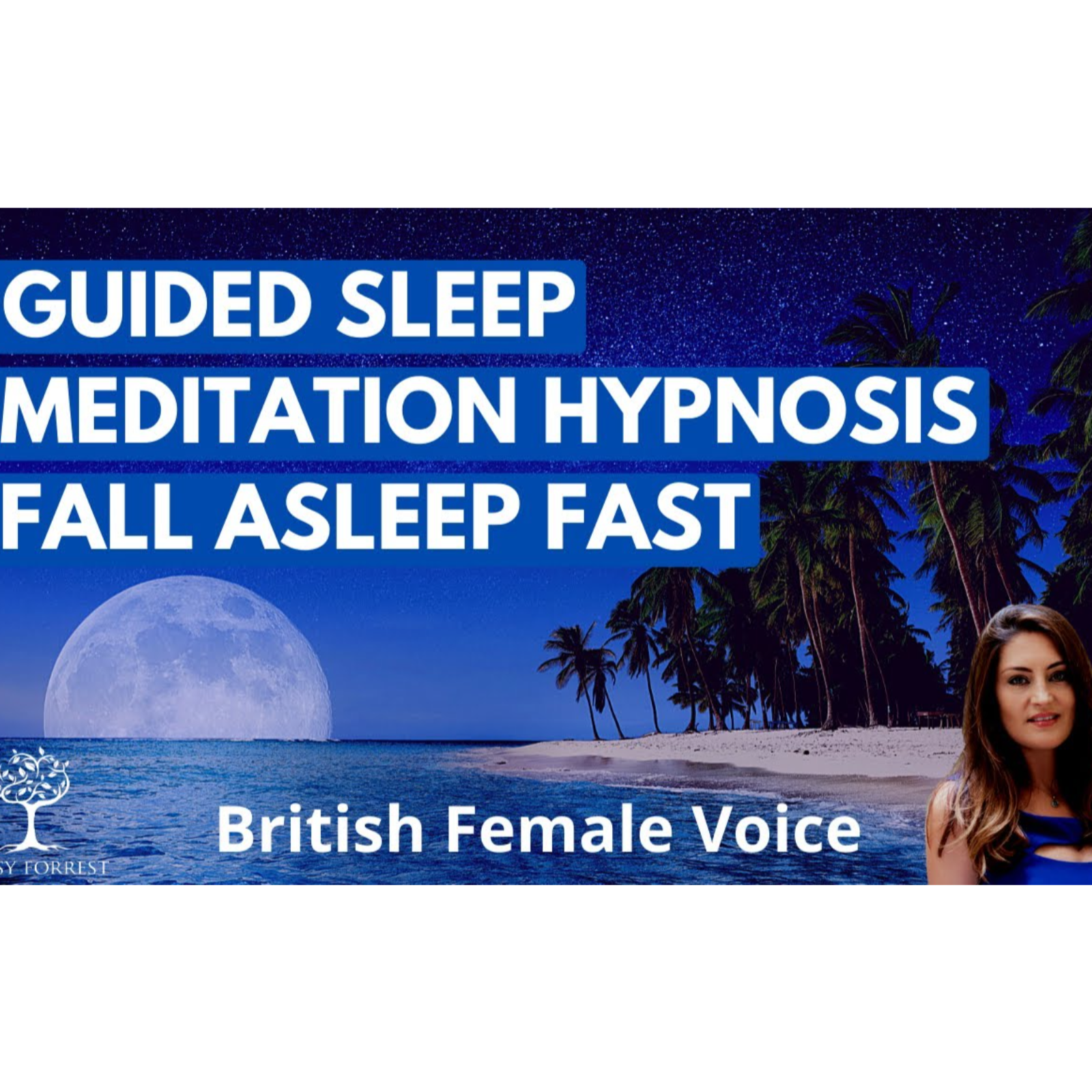Female Voice Guided Sleep Meditation Hypnosis to Fall Asleep Fast episode artwork