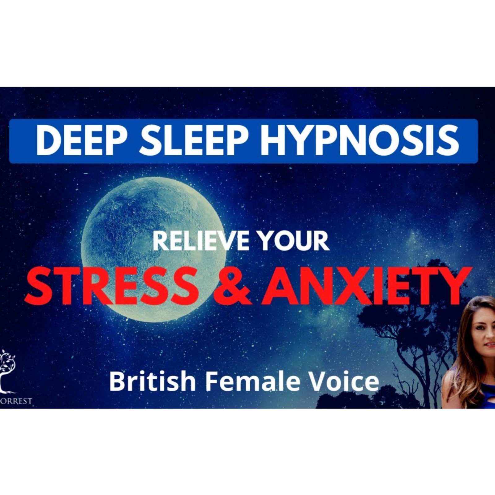 Deep Sleep Hypnosis to Relieve Stress _ Anxiety (Female Voice 1hr Sleep Hypnosis) episode artwork