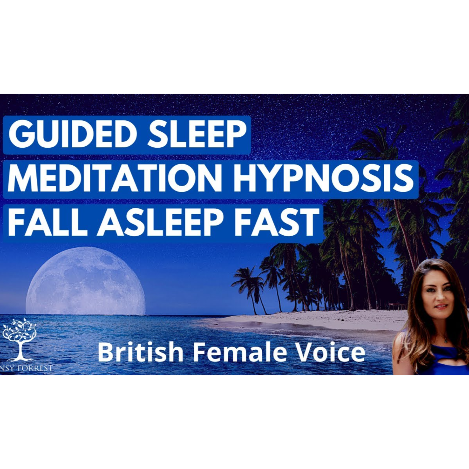 Female Voice Guided SLEEP HYPNOSIS Meditation (Hypnosis to Fall Asleep Fast) episode artwork