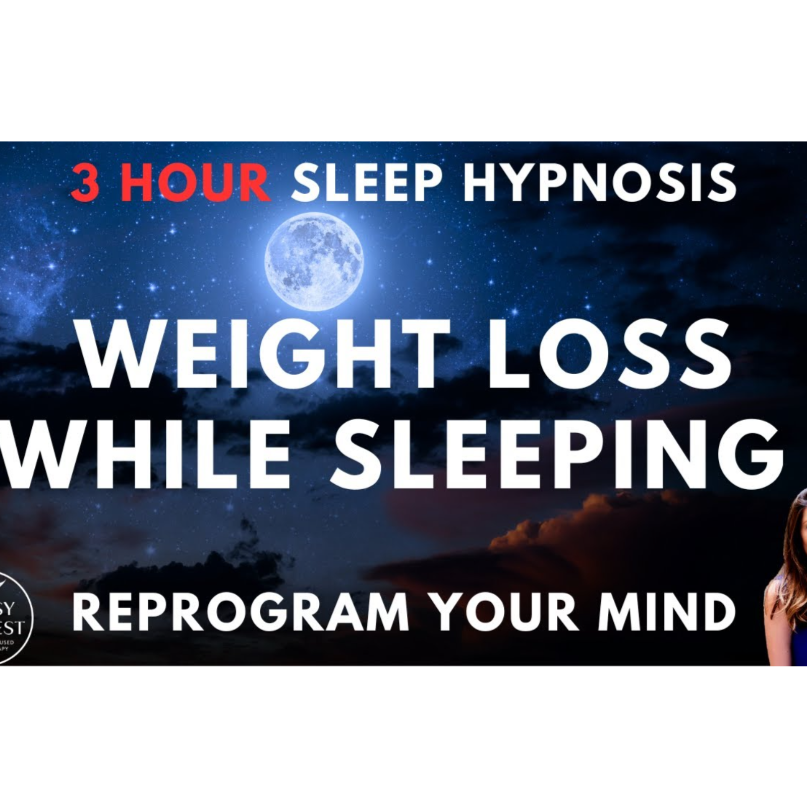 3 Hour Deep Sleep Hypnosis for Weight Loss _ Dark Screen (Guided Sleep Meditation) episode artwork