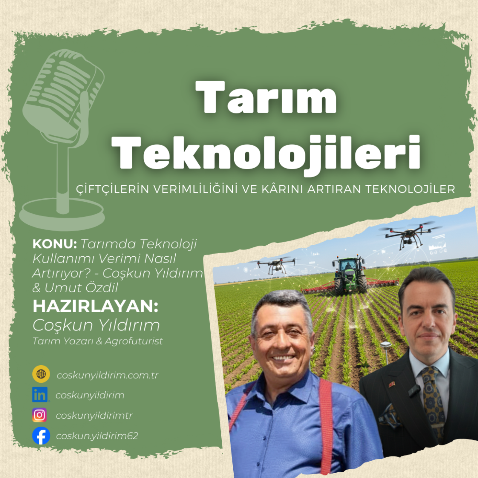 Tarımda Teknoloji Kullanımı Verimi Nasıl Artırıyor? episode artwork