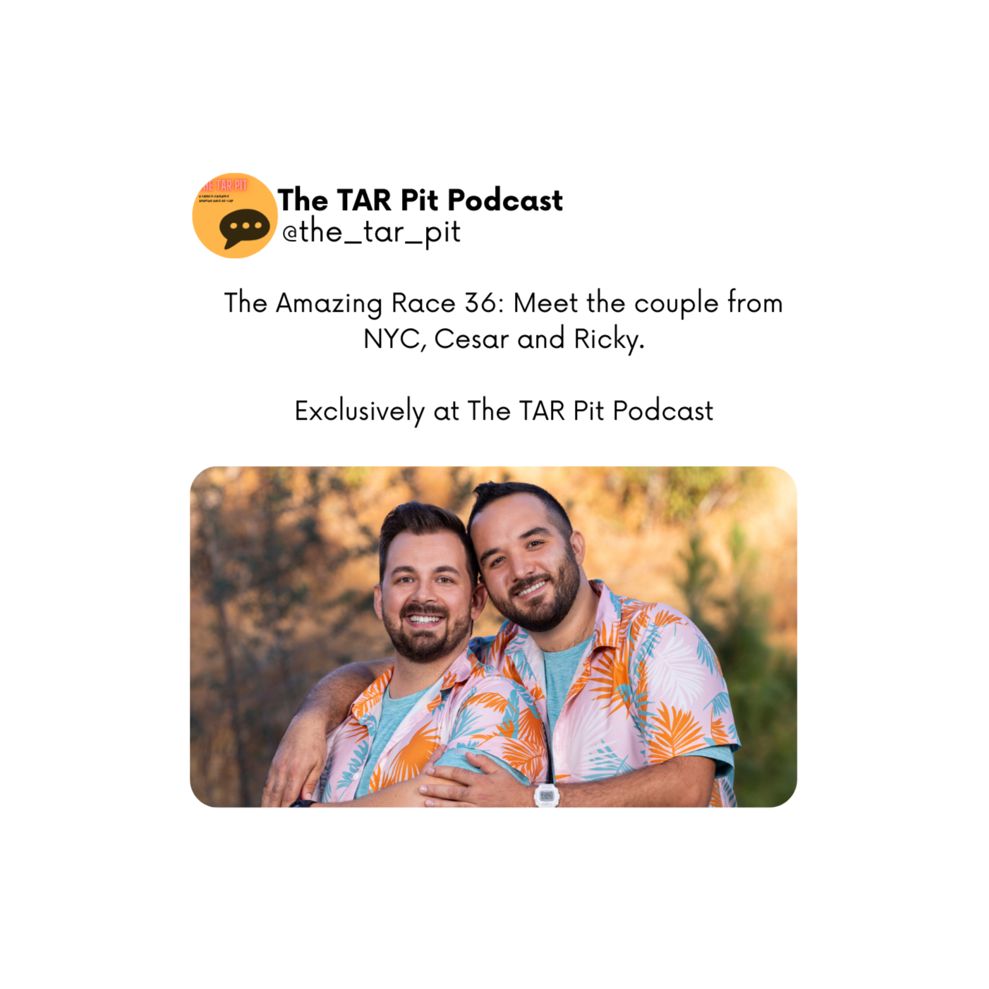 TAR 36 Meet the Teams: Cesar and Ricky episode artwork