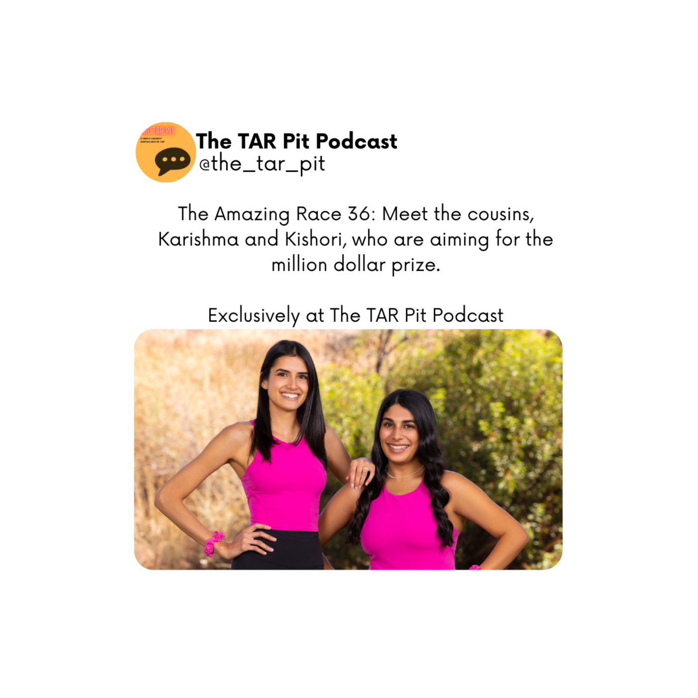 The TAR Pit: a family-fun Amazing Race podcast