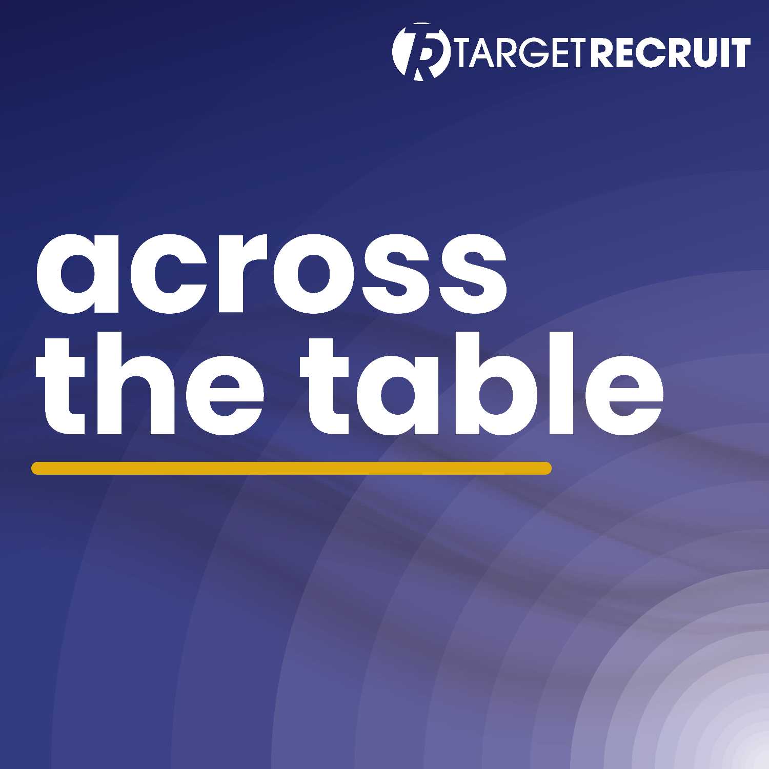 across the table