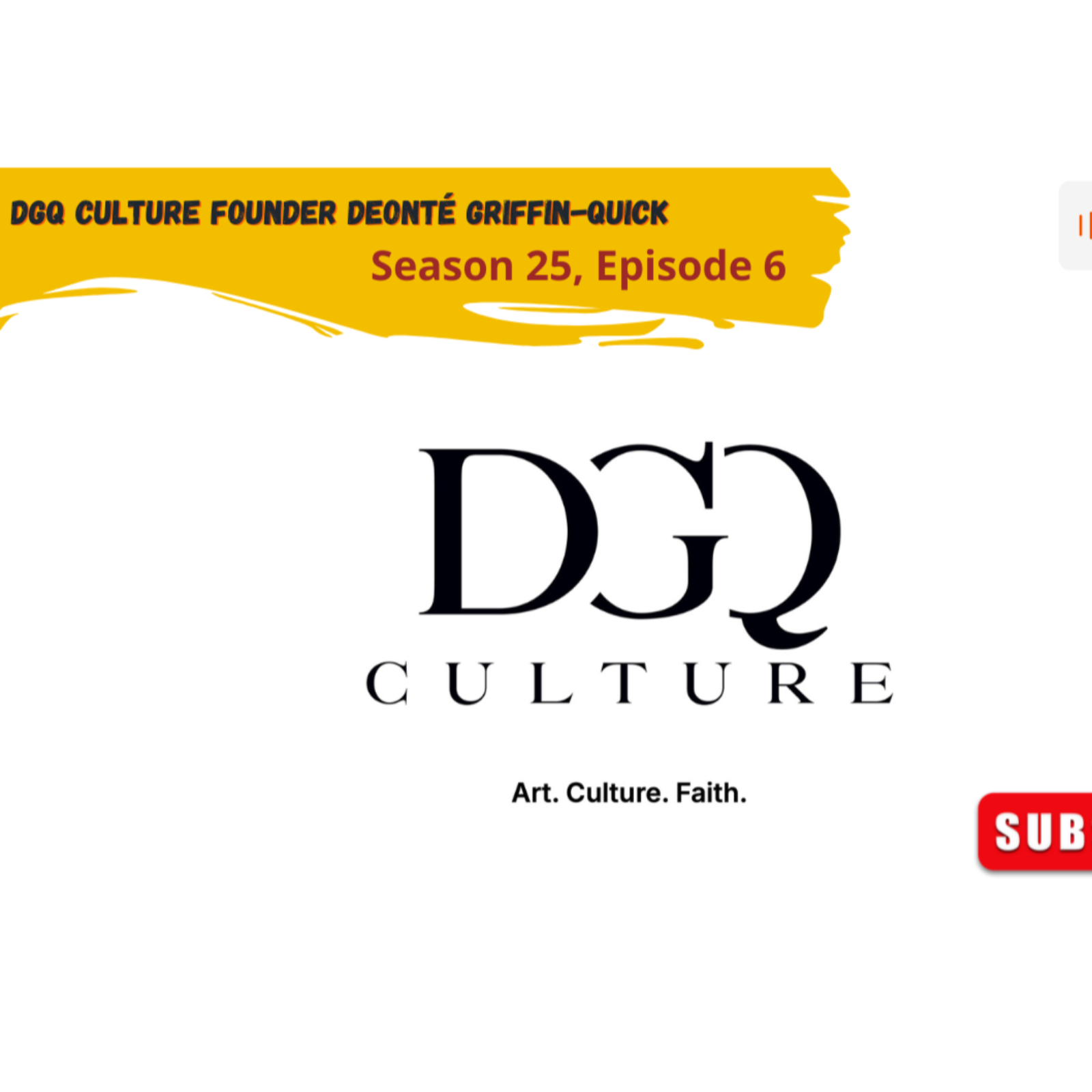 DGQ Culture Founder Deonté Griffin-Quick (Season 25, Episode 6) DGQ Culture Founder Deonté Griffin-Quick (Season 25, Episode 6)