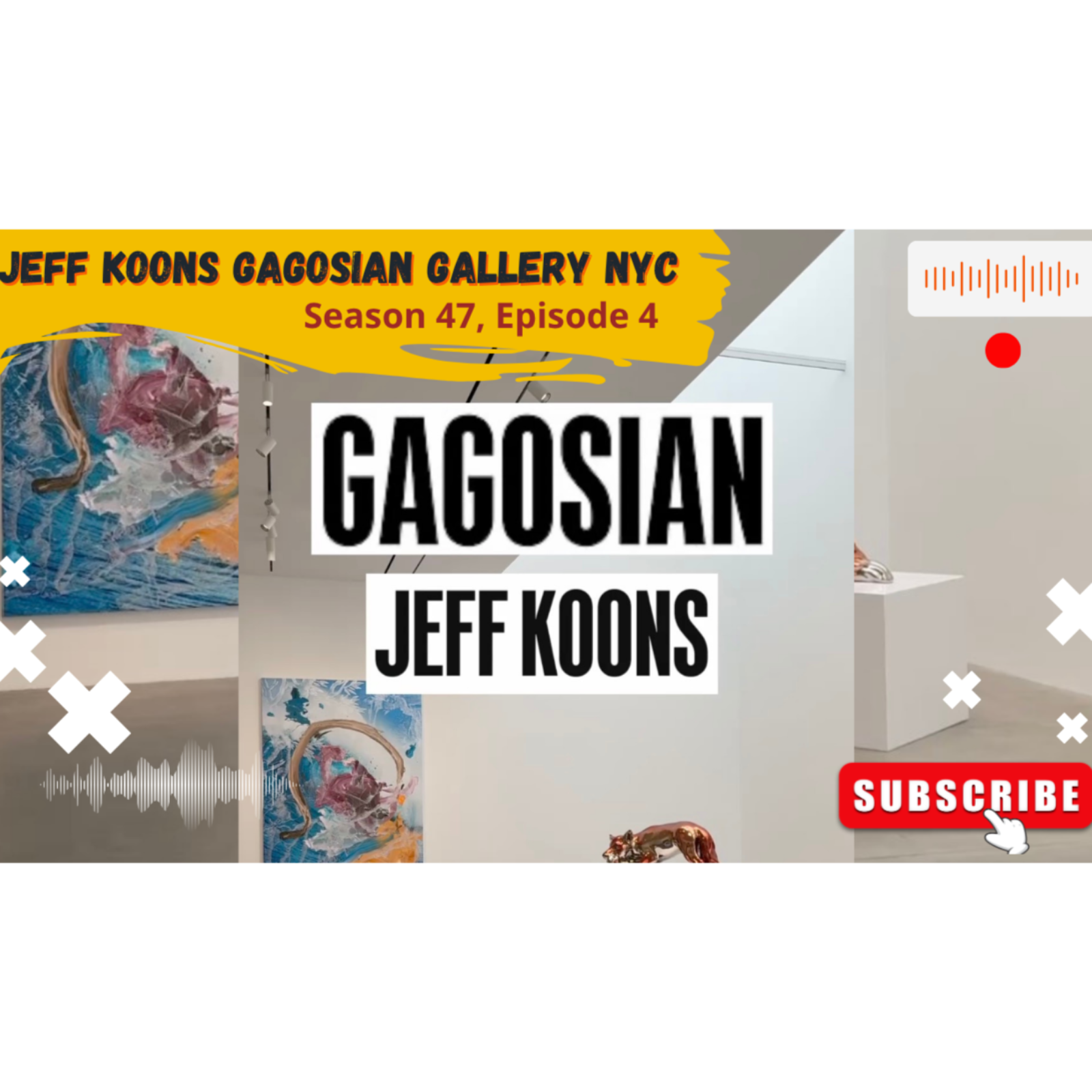 Jeff Koons Gagosian Gallery NYC (Season 47, Episode 4) episode artwork