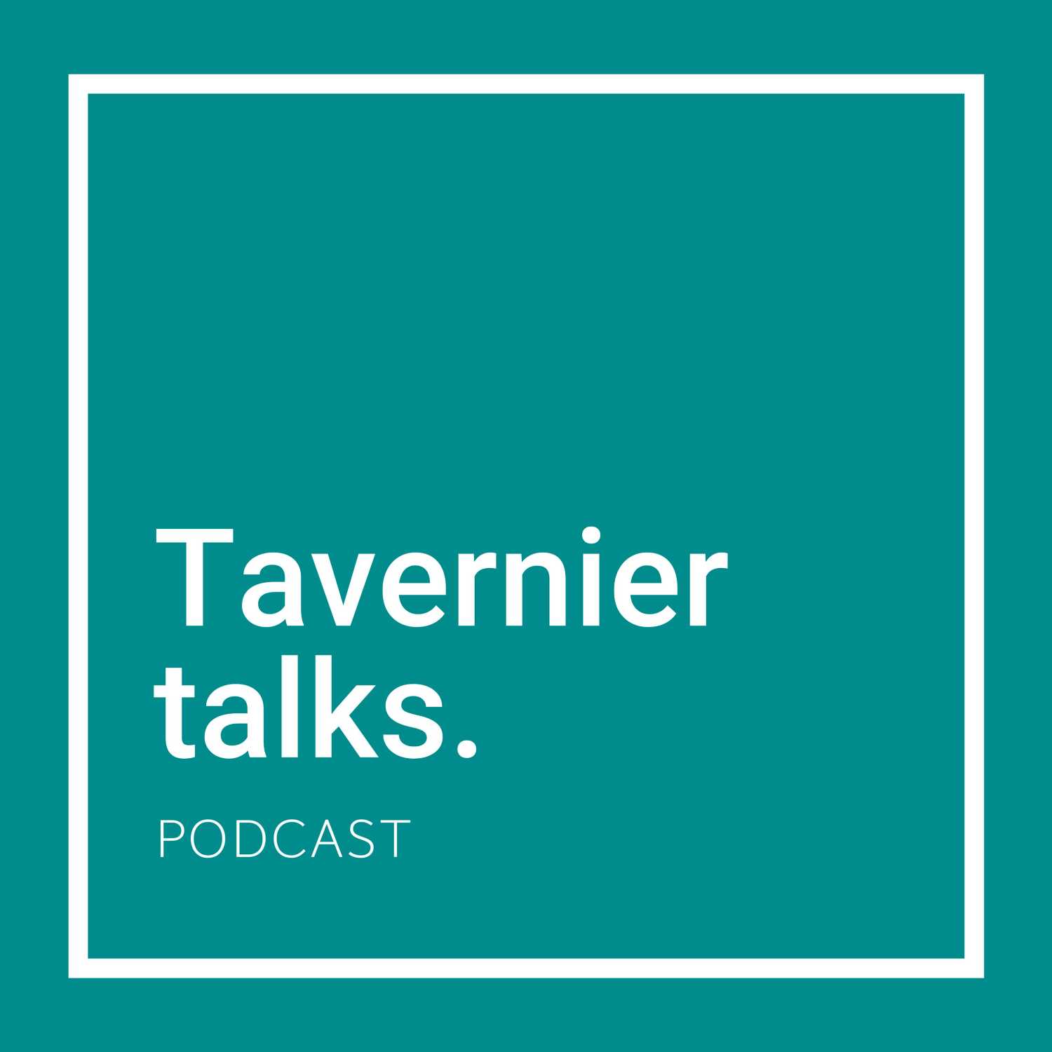 #01. - Introduction to Tavernier talks.