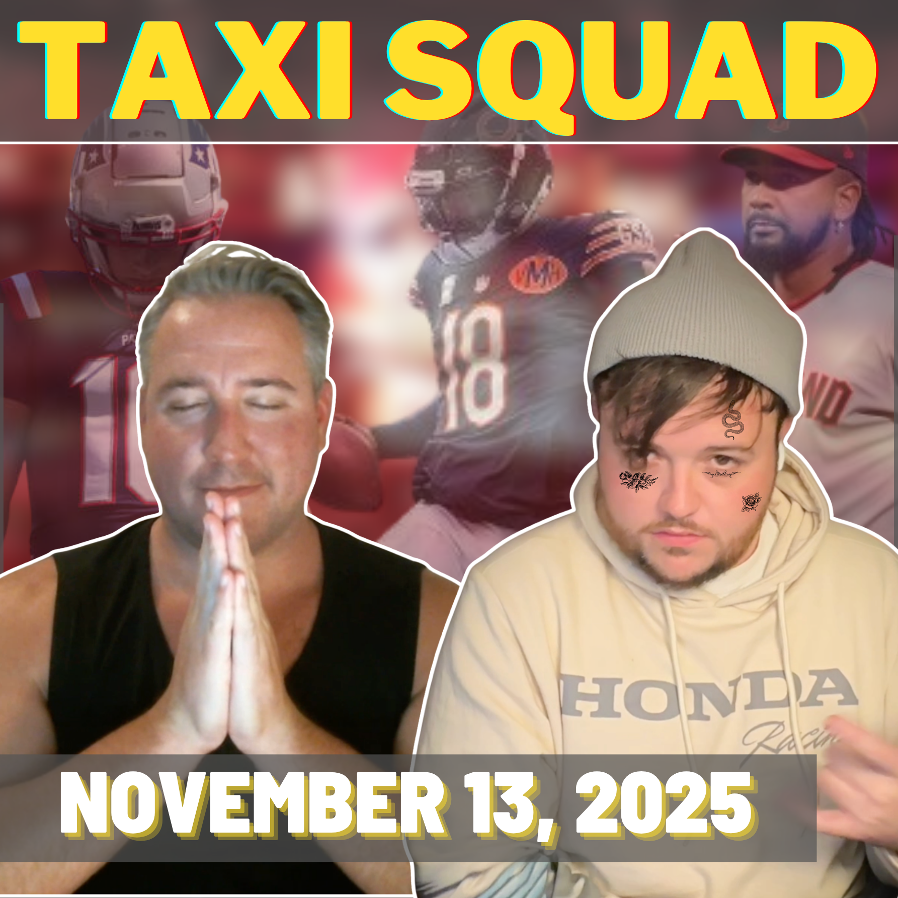 CFB Playoff Push, Guardians Gambling Collapse, Bears Sneaky Win, Nico Harrison Fired & NFL Picks episode artwork