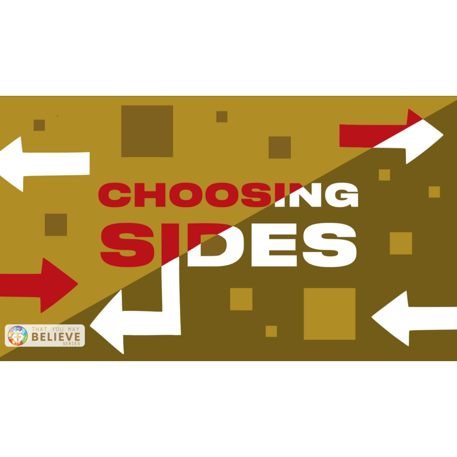 That You May Believe Series:  Session 24 - Which Side Should I Choose? episode artwork