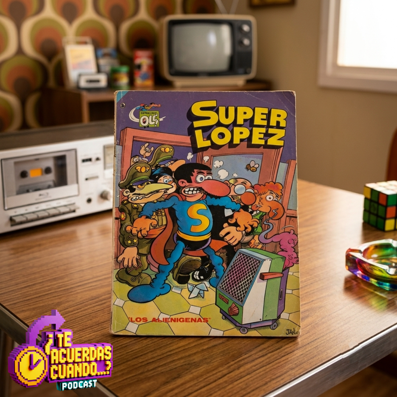 Especial Superlópez (1980): Jan, Los Alienígenas y el superhéroe de barrio episode artwork